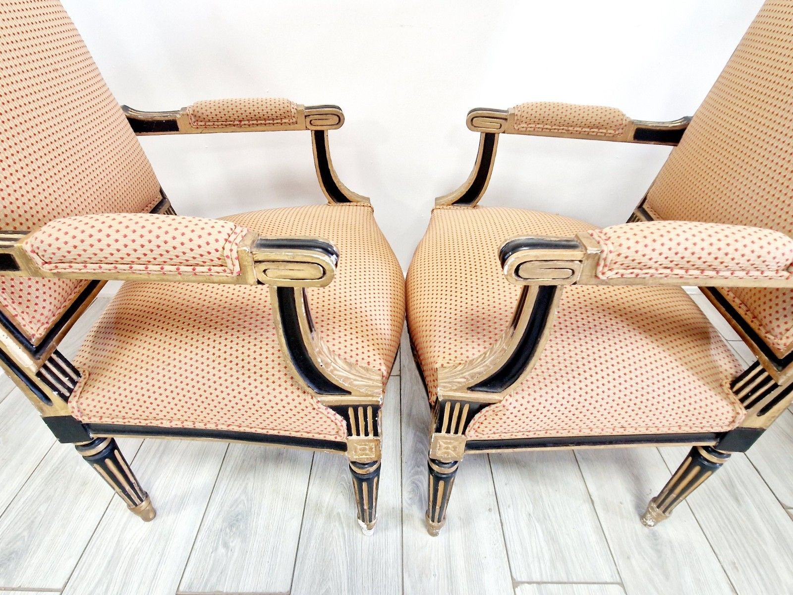 photo buy Antique French Armchairs Napoleon III Period