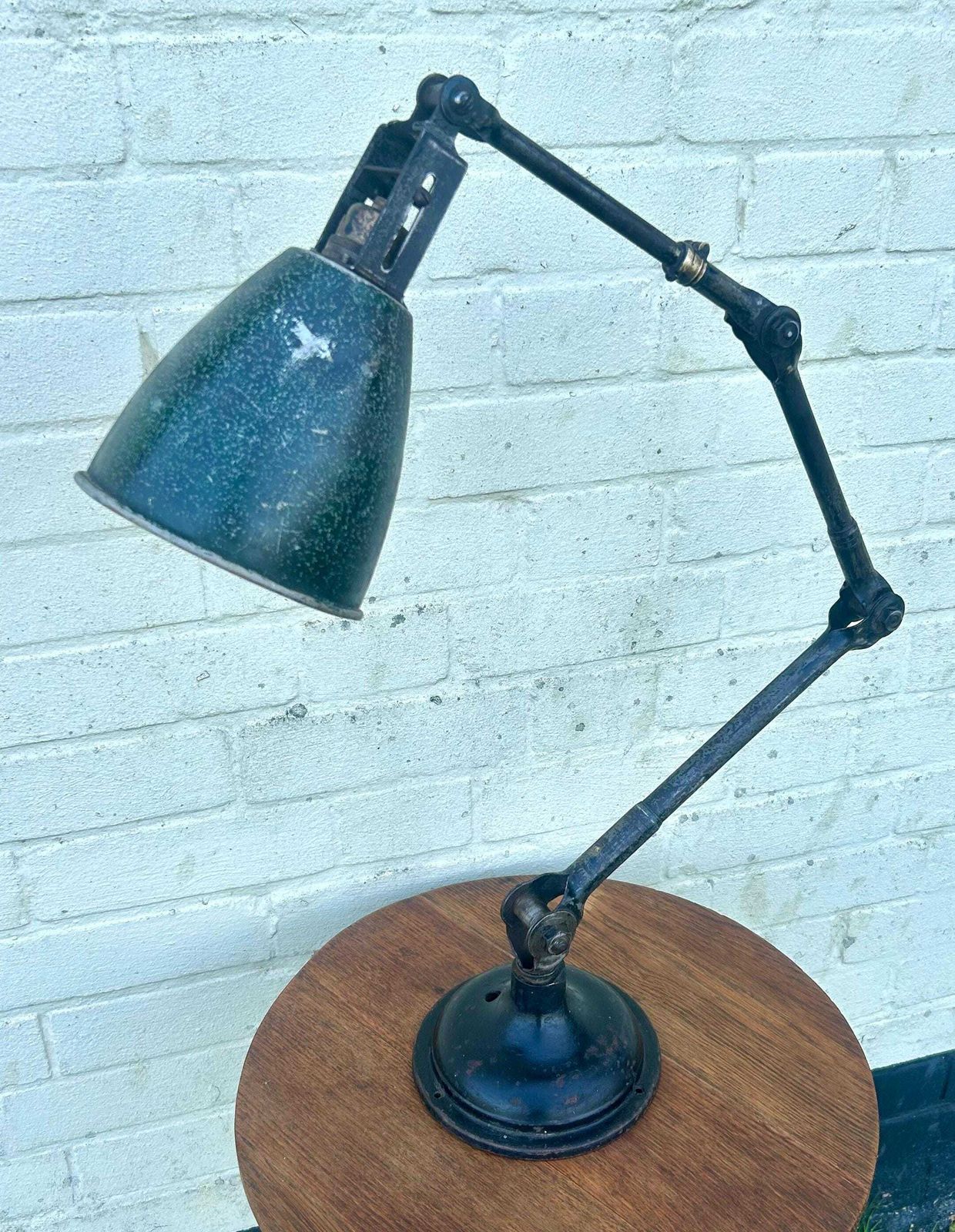 Dugdills Industrial Desk Vintage Lamp Office Factory Retro Antique Light Lighting Factory Table Floor photo furniture