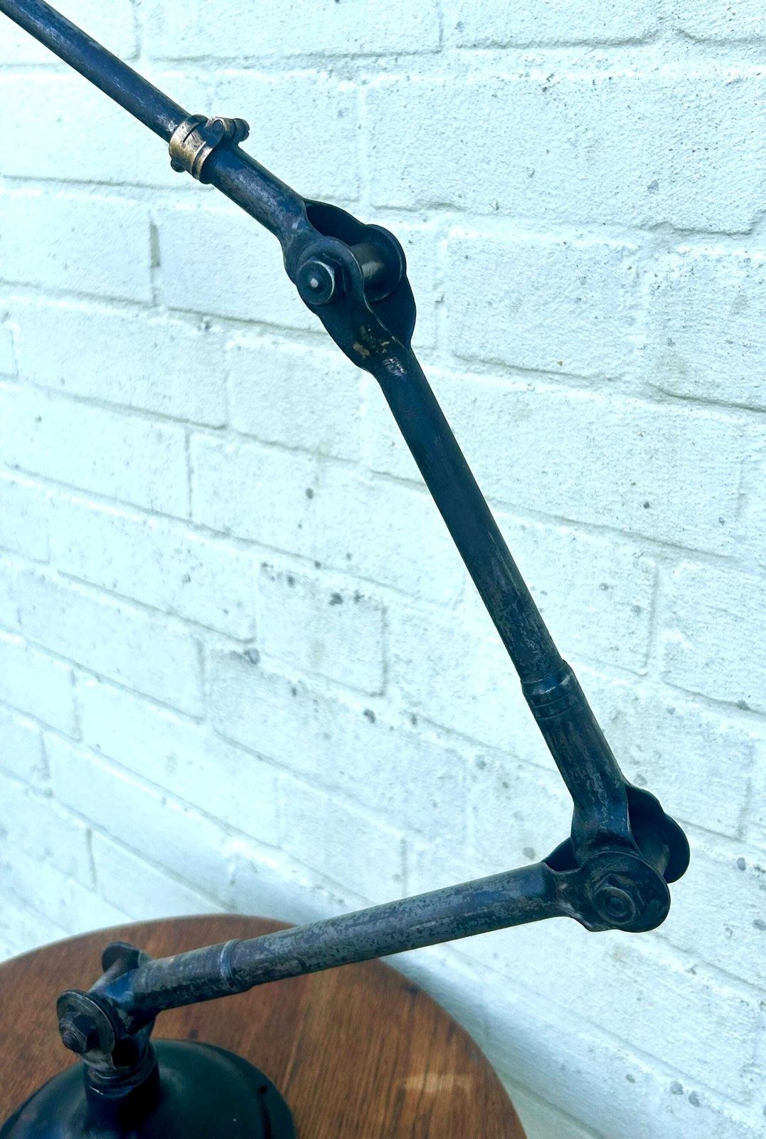 Dugdills Industrial Desk Vintage Lamp Office Factory Retro Antique Light Lighting Factory Table Floor photo vinterior