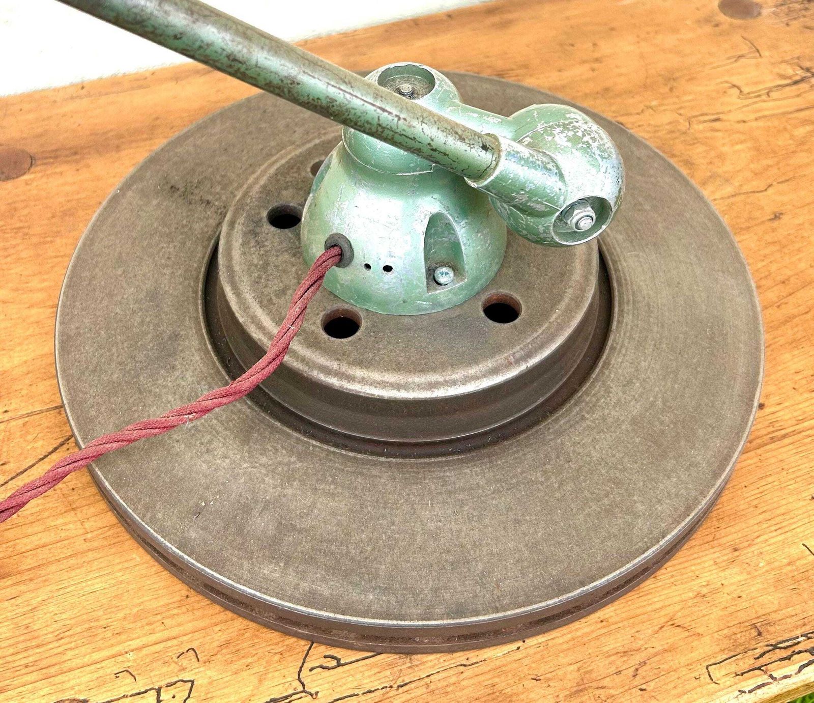 Jielde French Industrial Desk Vintage Lamp Office Factory Retro Antique Light Lighting Mid Century Factory photo buy