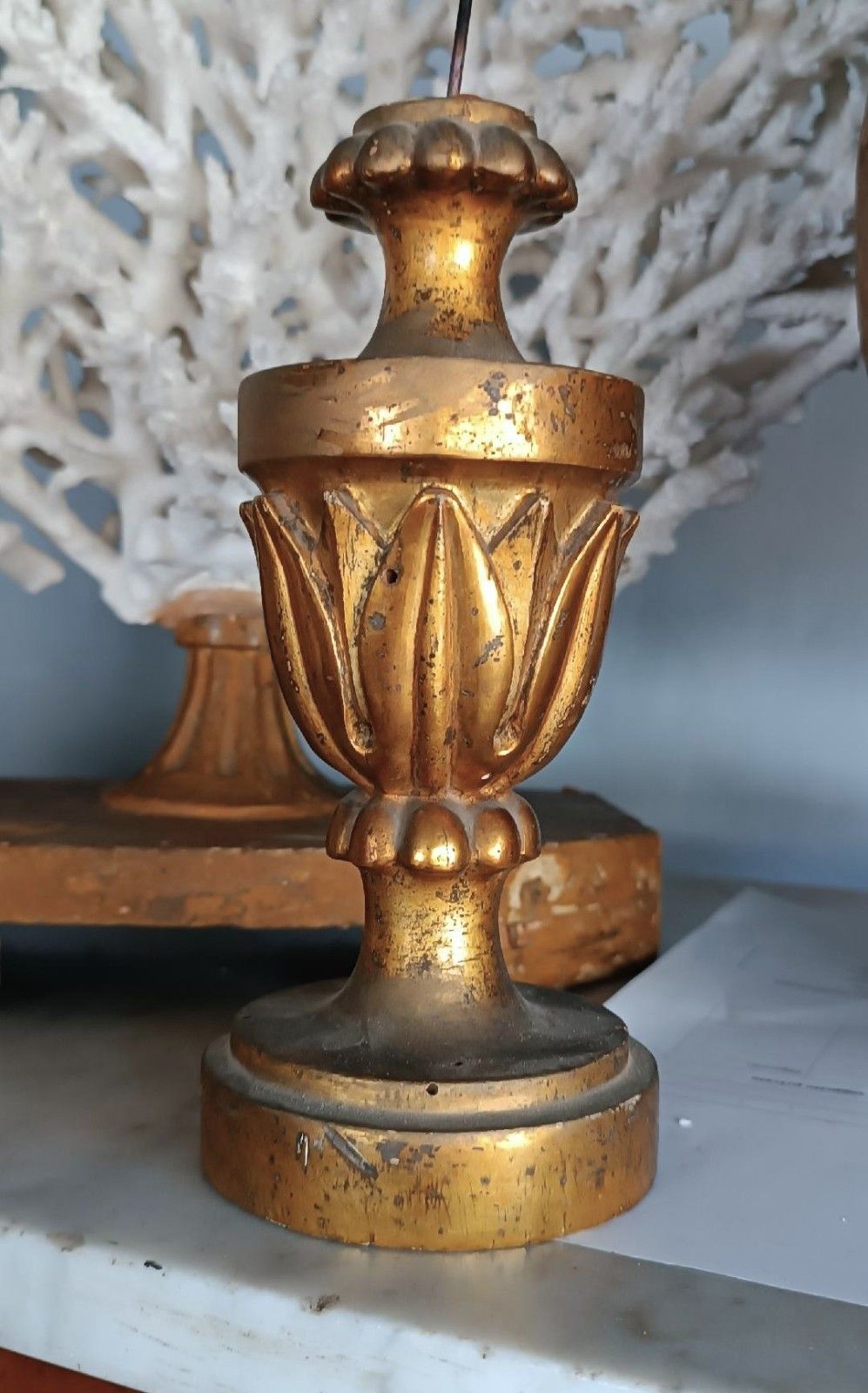 Chandelier Sacred Art Perettone Palm Holder Louis XVI Tuscany photo furniture