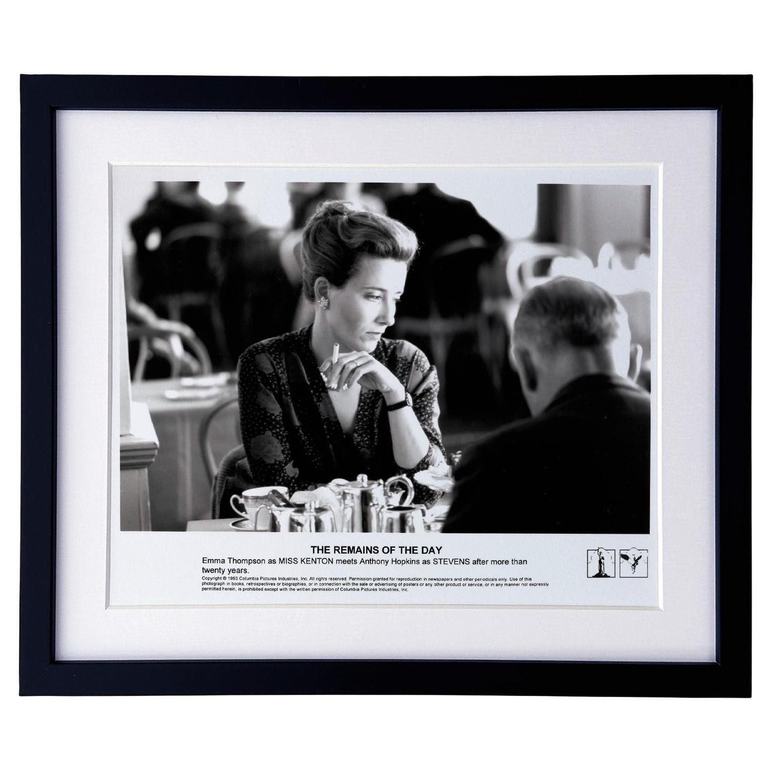 The Remains Of The Day 1993 Publicity Film Movie Press Still Framed