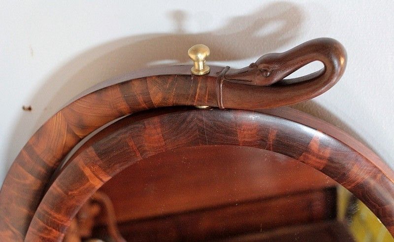 Charles X Dressing Table In Mahogany 19th photo for sale