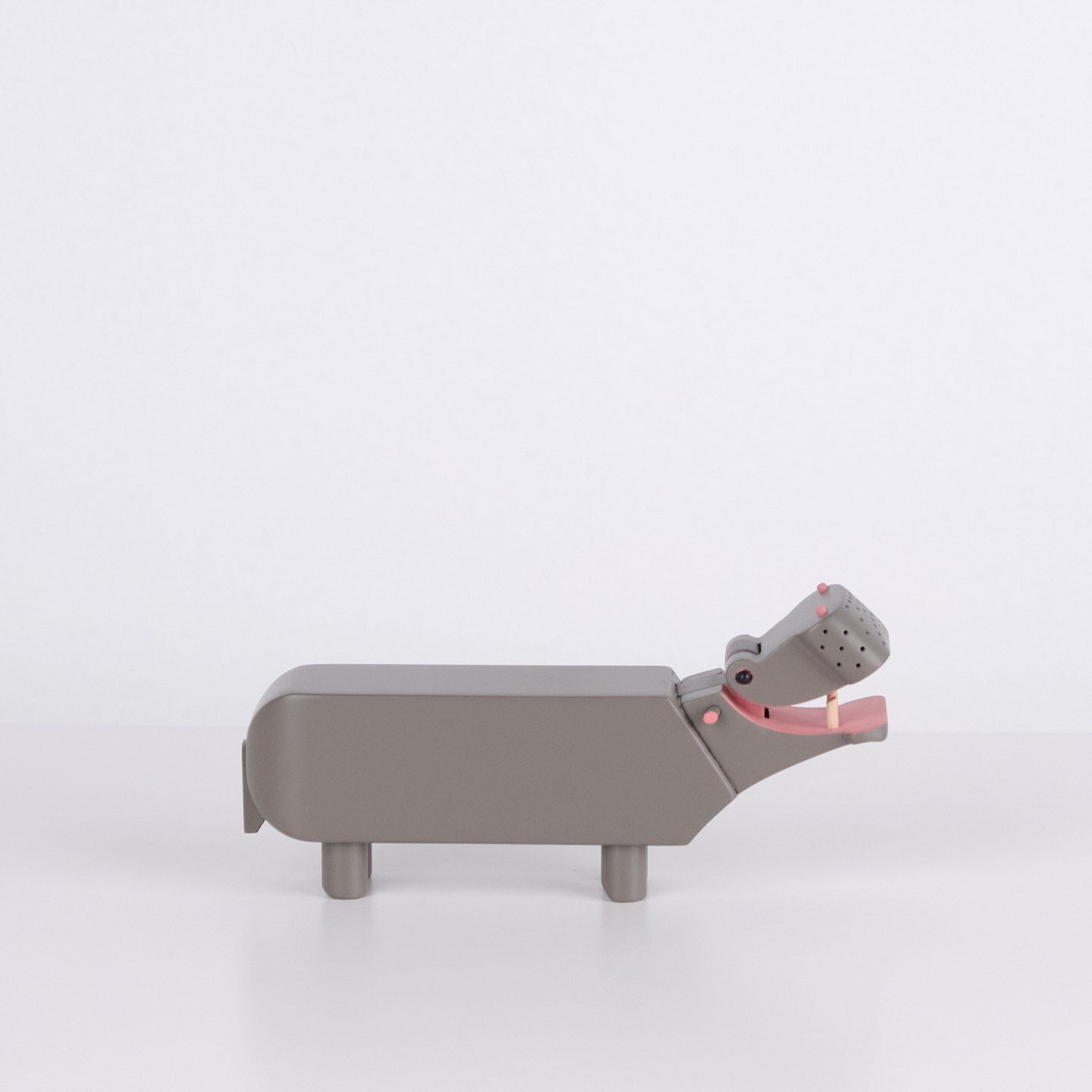 Lilliput Hippopotamus 70th Anniversary Edition In Grey By Kay Bojesen photo Art