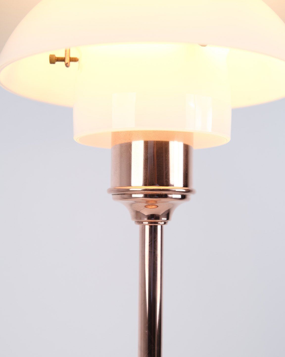 Poul Henningsen Table Lamp Model Ph 3½ 2½ Limited Edition In Copper For Louis Poulsen photo buy