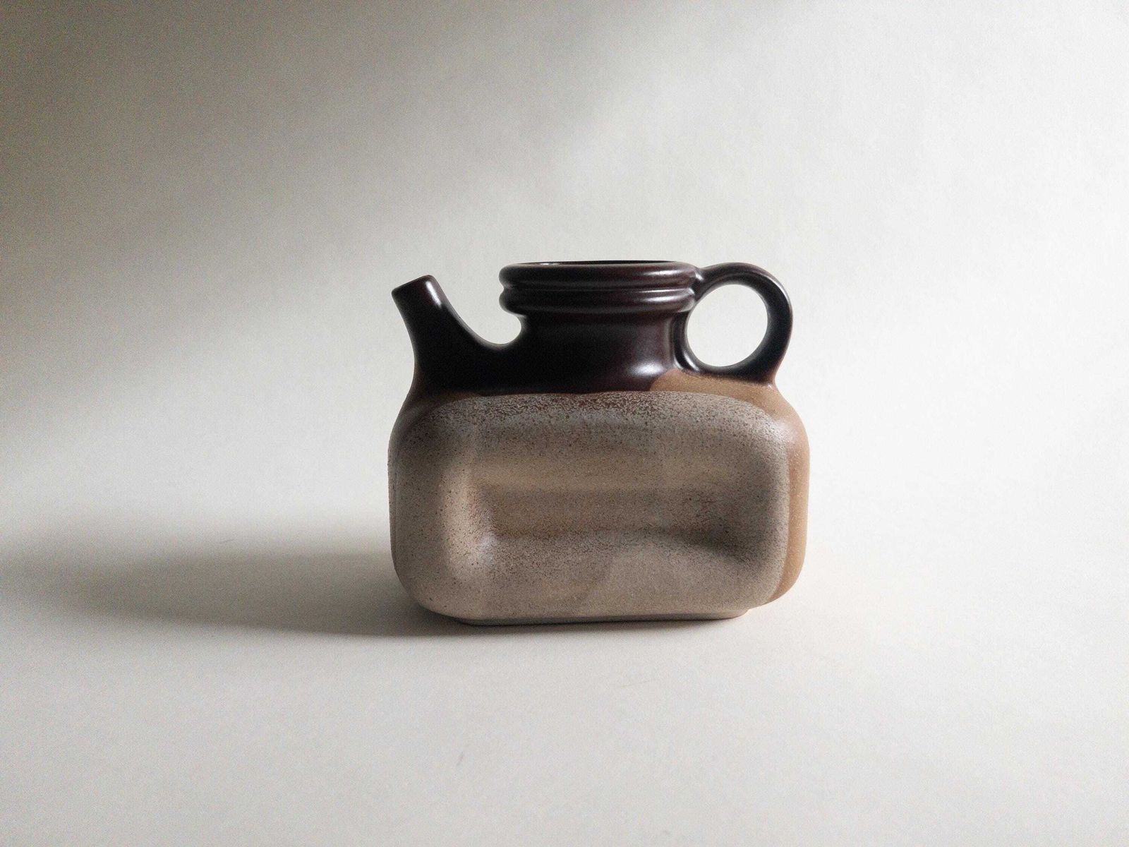 Steuler Ceramic Watering Can: West German Retro Pottery