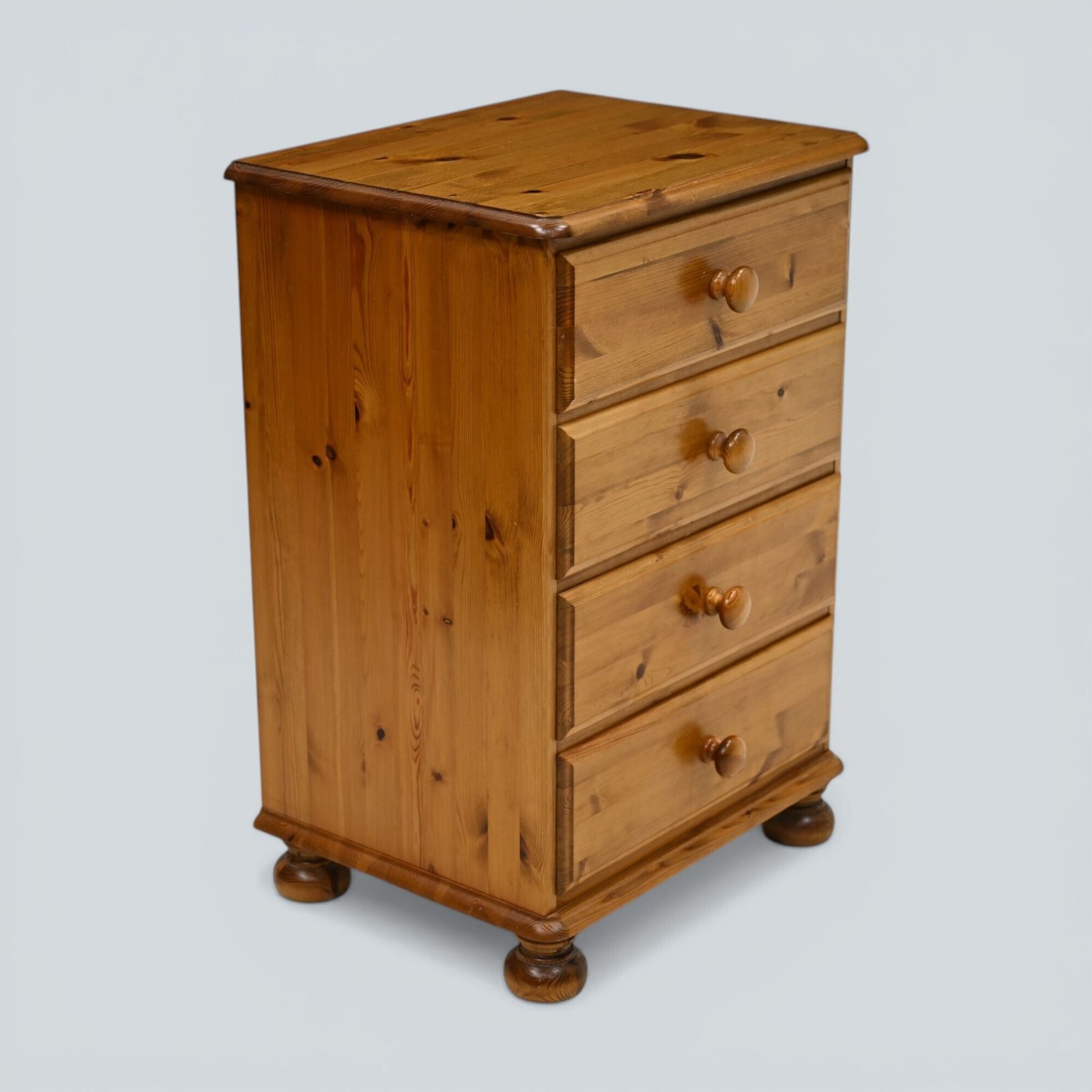 Ducal Vintage Pine Chest Of 4 Drawers Pine Victoria Range Free Delivery* photo vintage