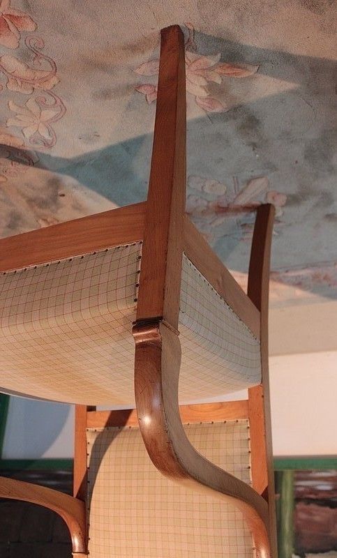 Empire Armchair In Cherry 19th photo 2133.13