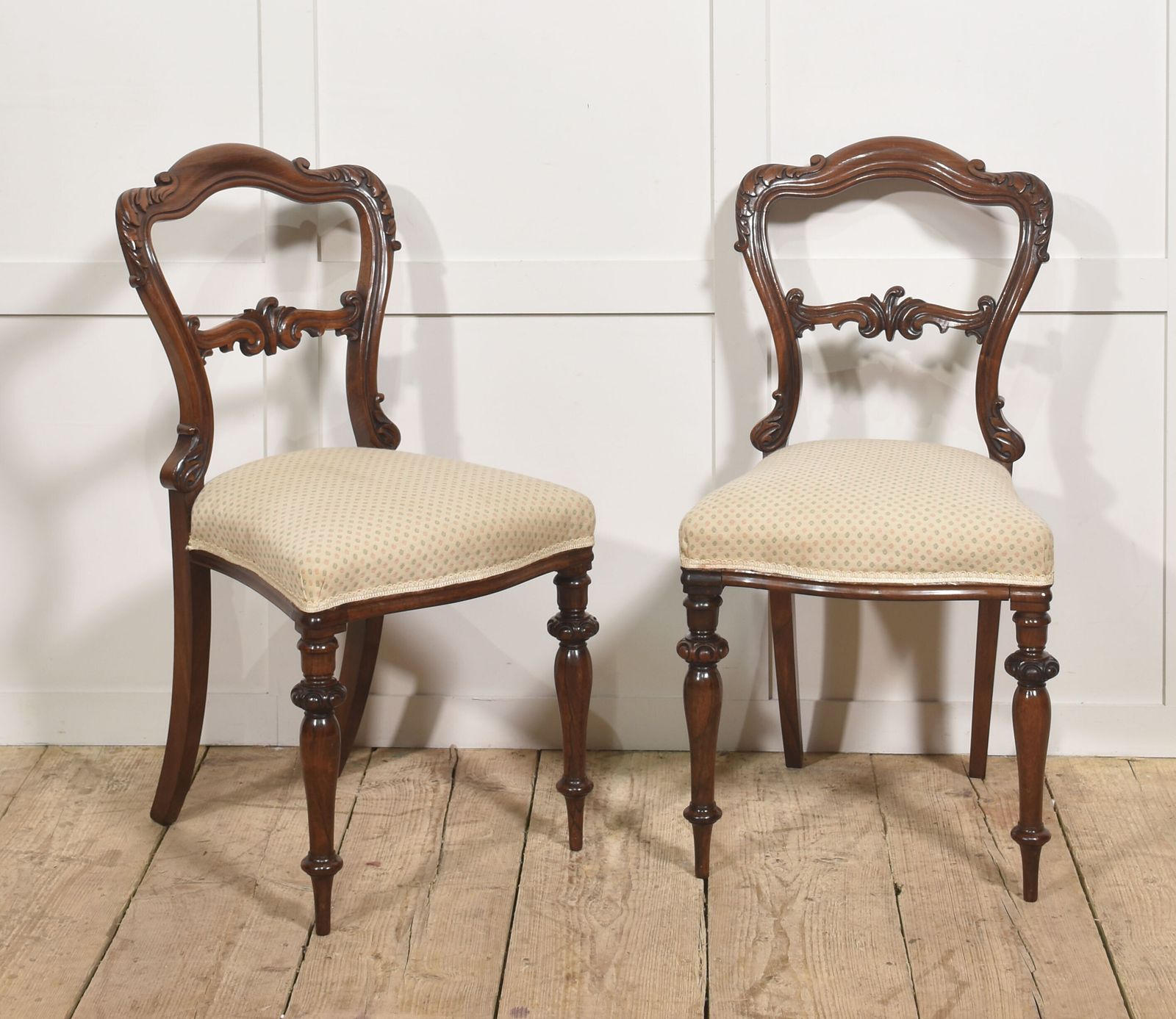 Pair Of Mid 19th Century Rosewood Side Chairs photo 774.0
