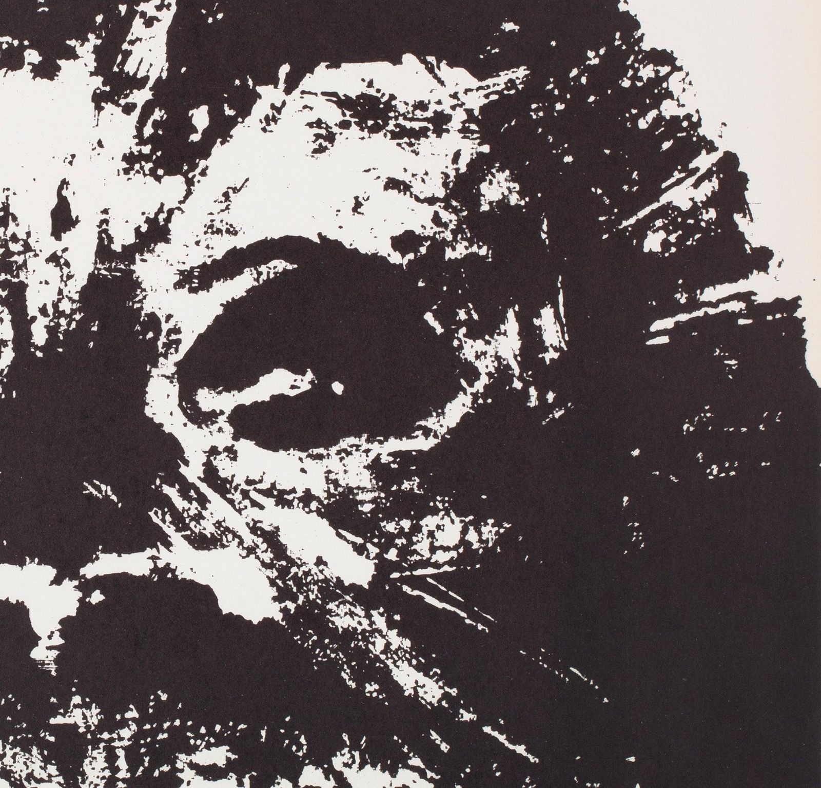 Affiche de cirque polonaise Cyrk, Chimpanzé fumeur, 1964, B1, par Waldemar Swierzy photo vinterior
