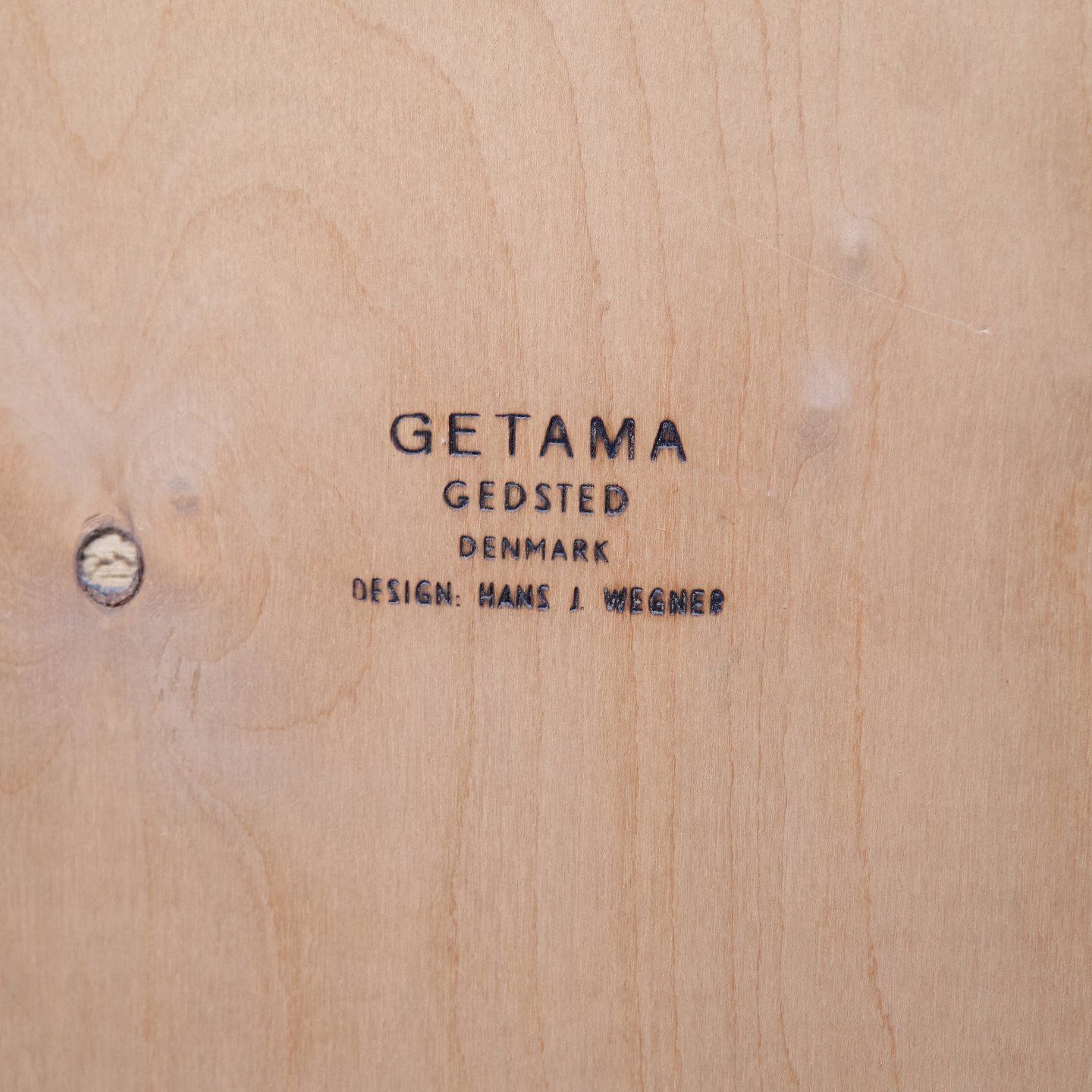 photo for sale Hans J. Wegner Double Bed Model Ge 701 In Teak With Cane Weaving For Getama, 1950s