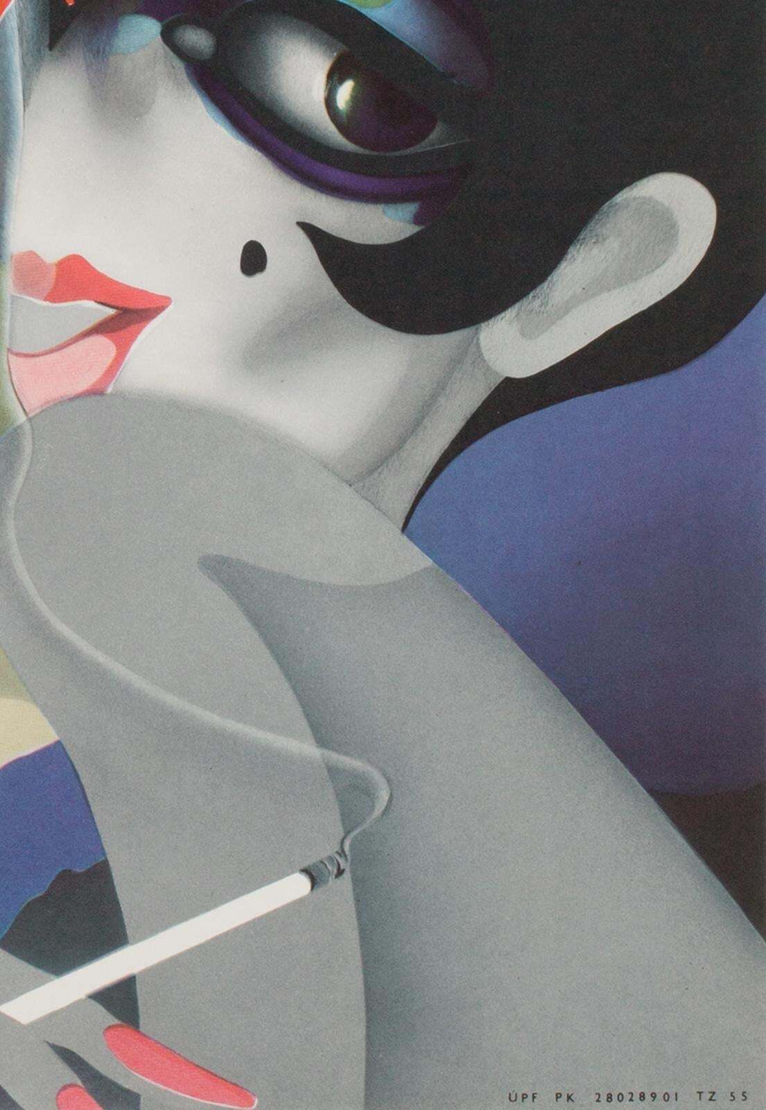Affiche de cinéma tchèque originale pour Cabaret, Bartosova, 1975 photo 336.0