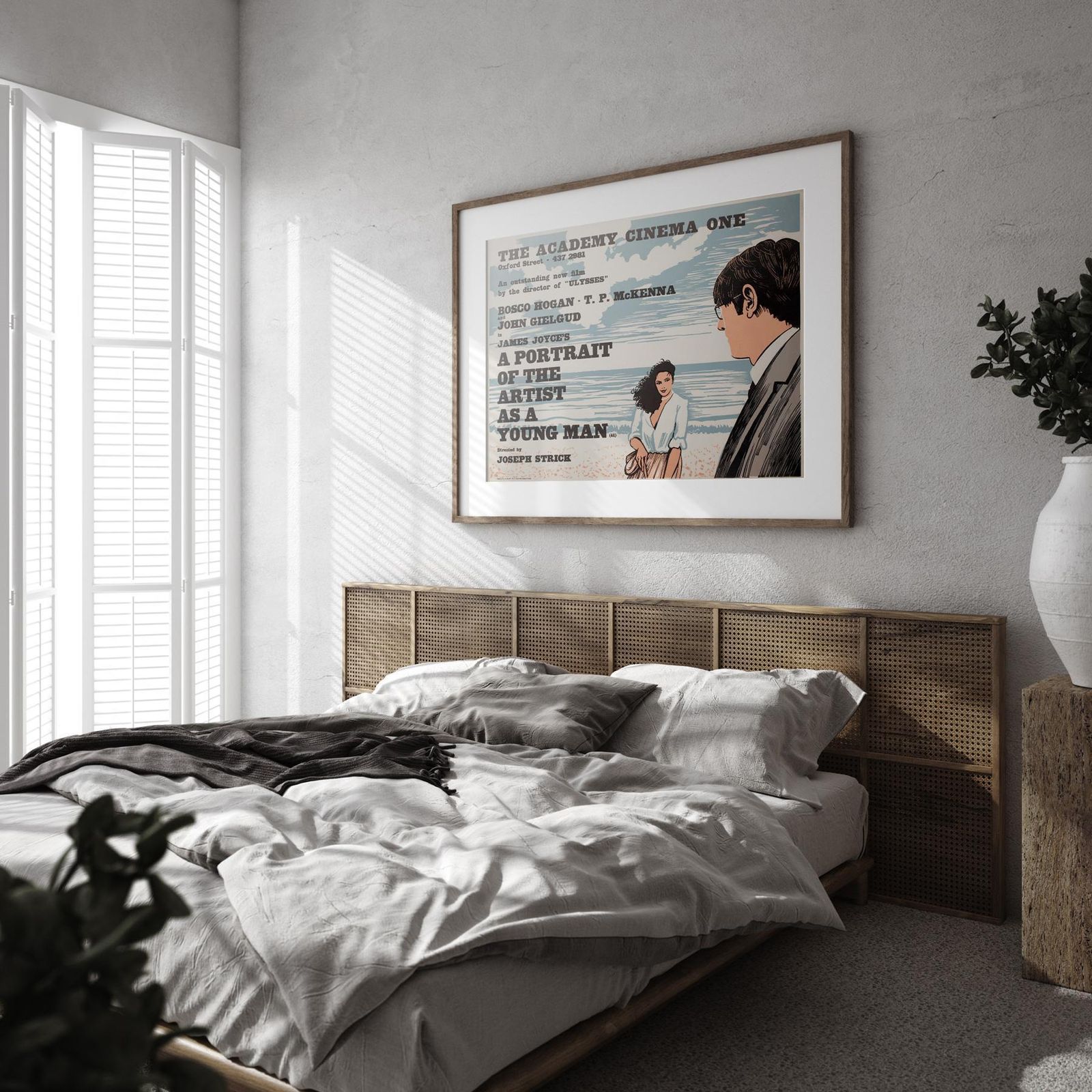 Portrait Of The Artist As A Young Man 1977 Academy Cinema Uk Quad Film Poster photo furniture