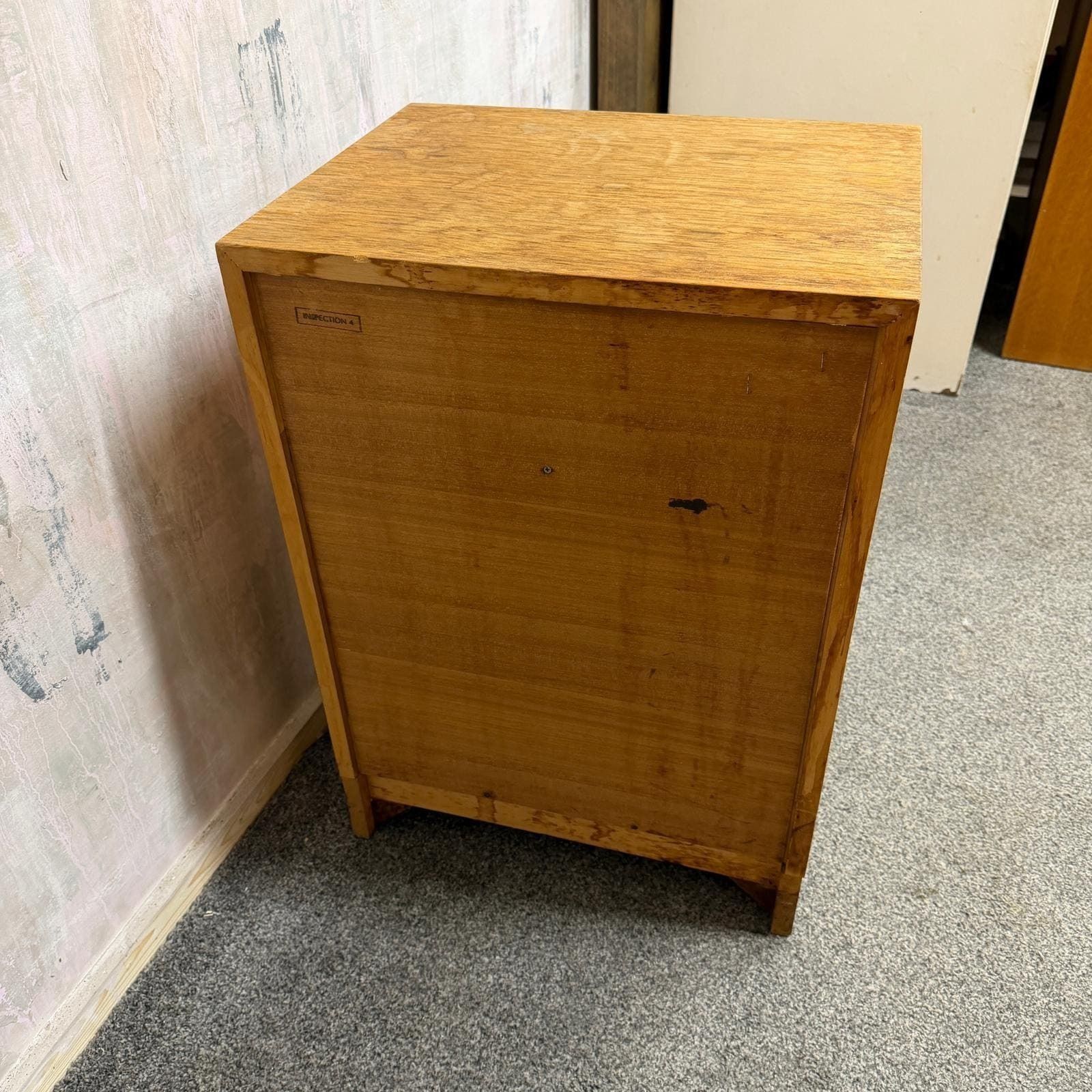 photo for sale Mid Century Meredew Bedside Cabinet Shelf Cupboard