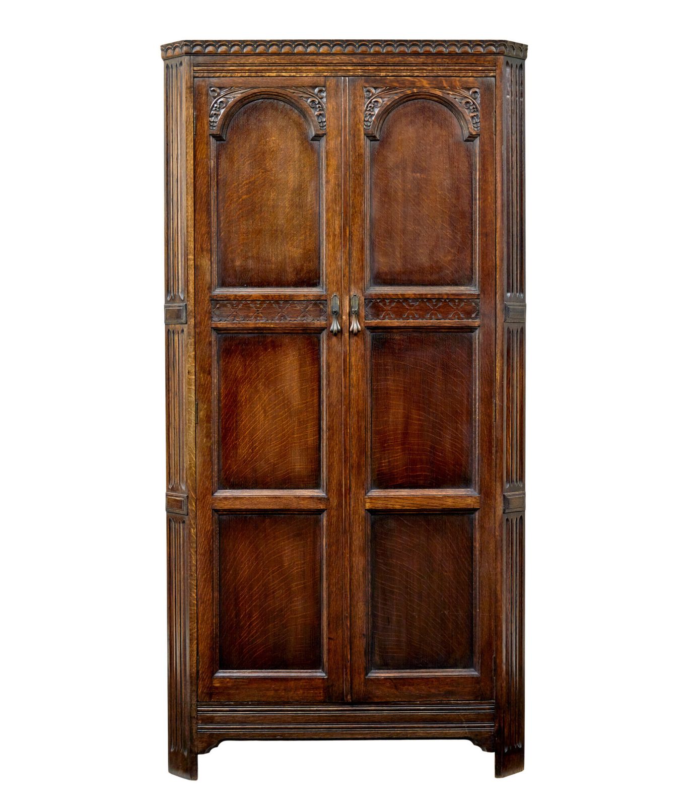 20th Century Oak Gothic Revival Wardrobe photo buy
