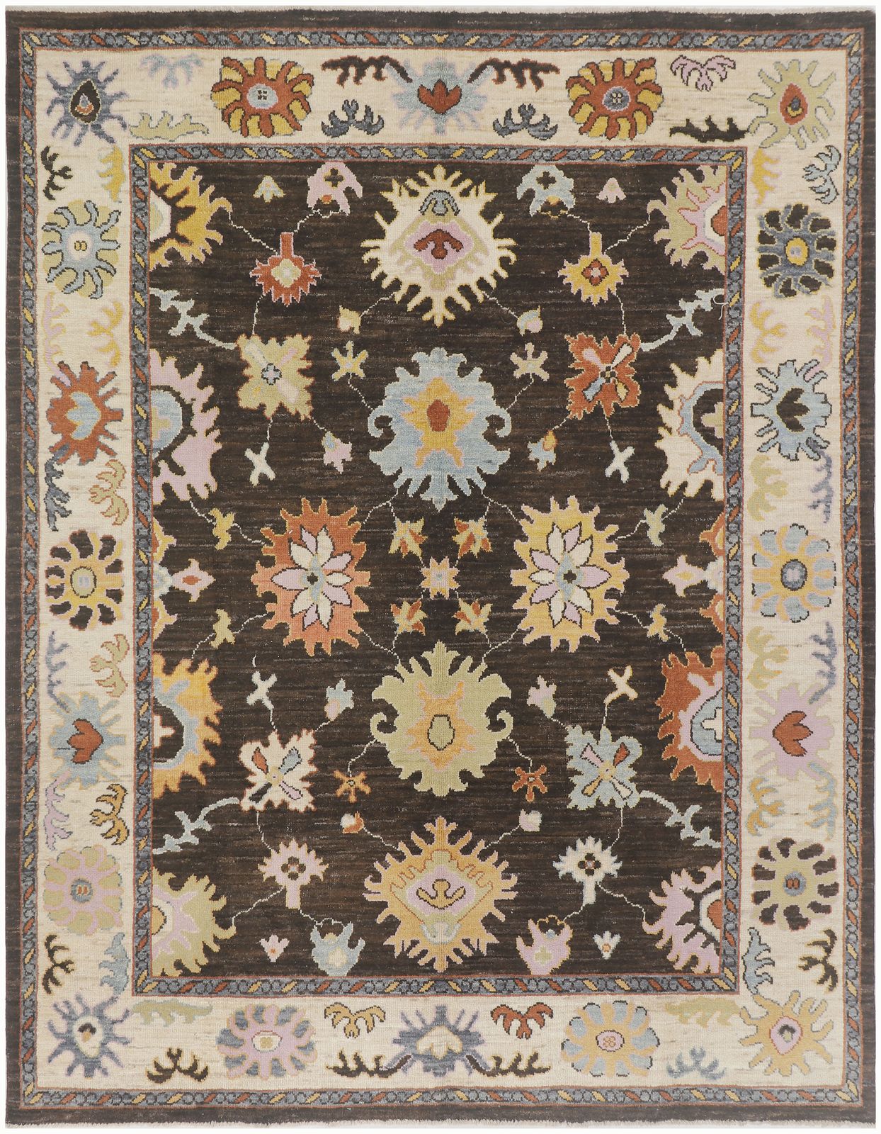 Oushak Hand Knotted Oriental 8x10 Area Rug