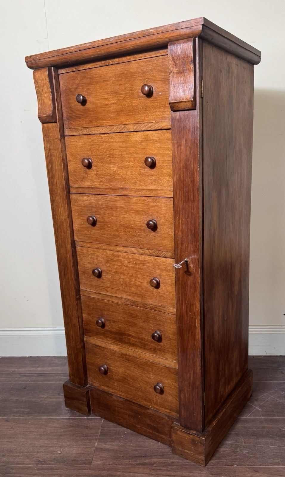 Victorian Oak Wellington Chest photo 600.0
