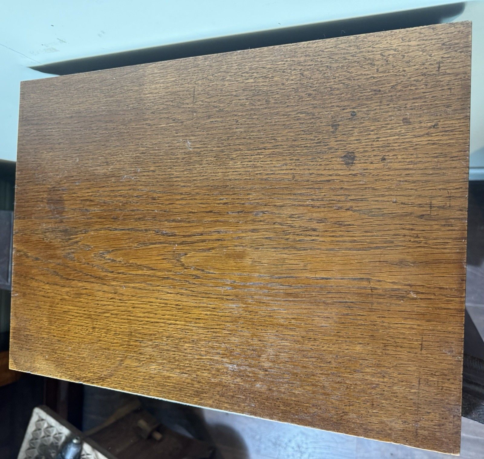 600.0 Victorian Oak Wellington Chest photo
