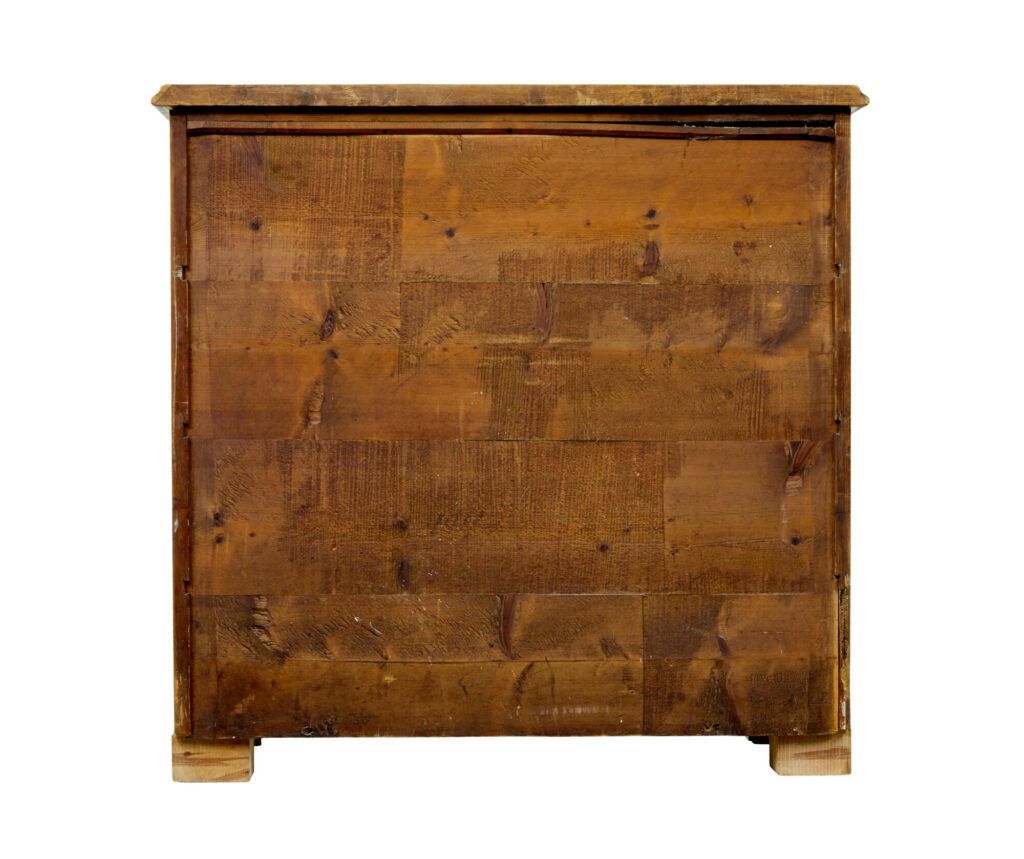19th Century Swedish Tiger Birch Chest Of Drawers photo vinterior