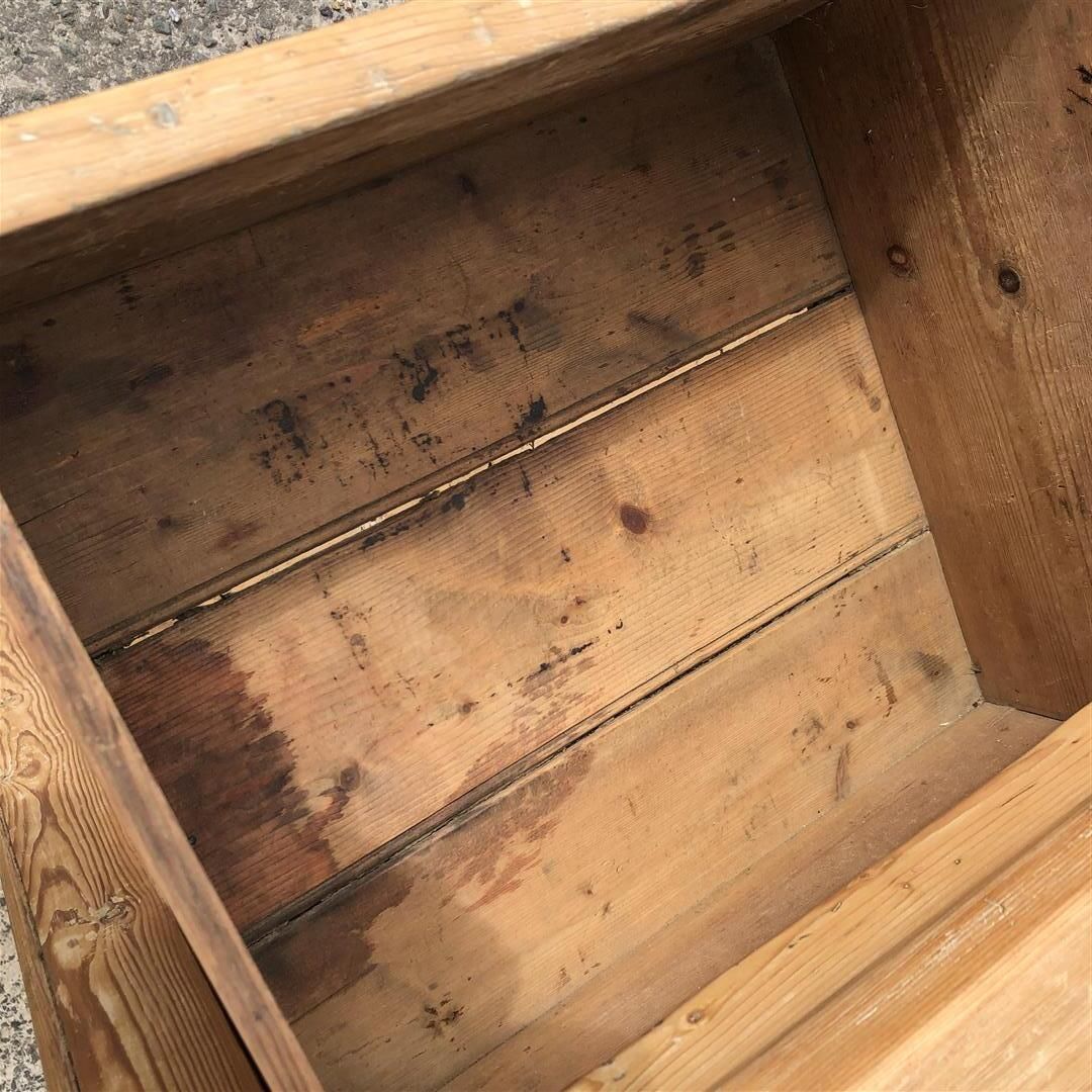 Antique Pine Pot Board Kitchen Dresser Base With Drawers Above 1900s photo Furniture
