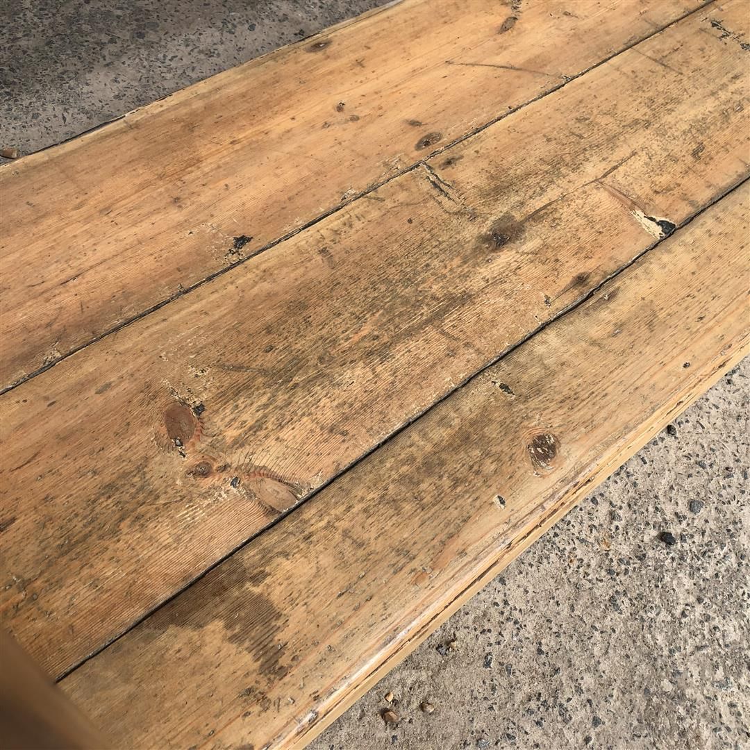 photo buy Antique Pine Pot Board Kitchen Dresser Base With Drawers Above 1900s
