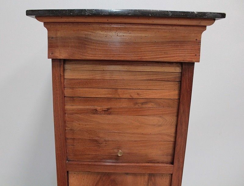 Bedside Restoration Walnut 19th photo for sale