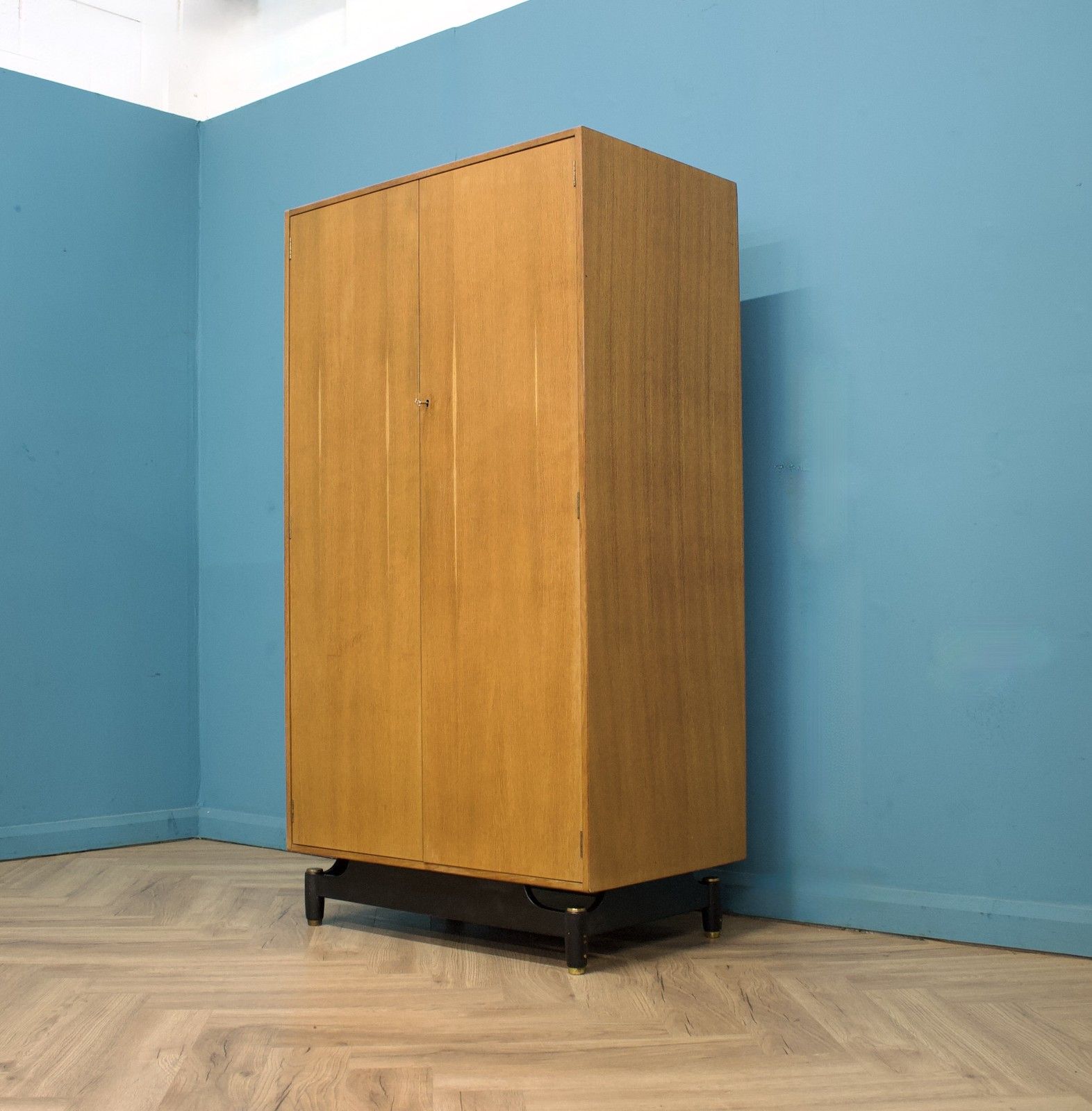 Mid Century Oak Wardrobe From G Plan, 1950s #1735 photo Furniture