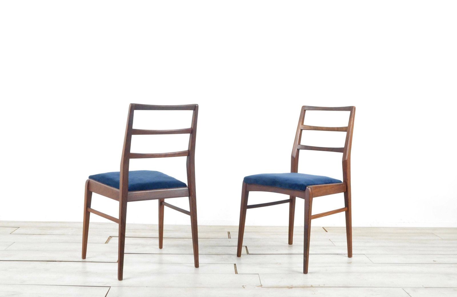 Stunning Set Of 4 Vintage Richard Hornby For Heals Fyne Ladye Afromosia Chairs. Danish / Modern / Mid Century Style. photo Furniture