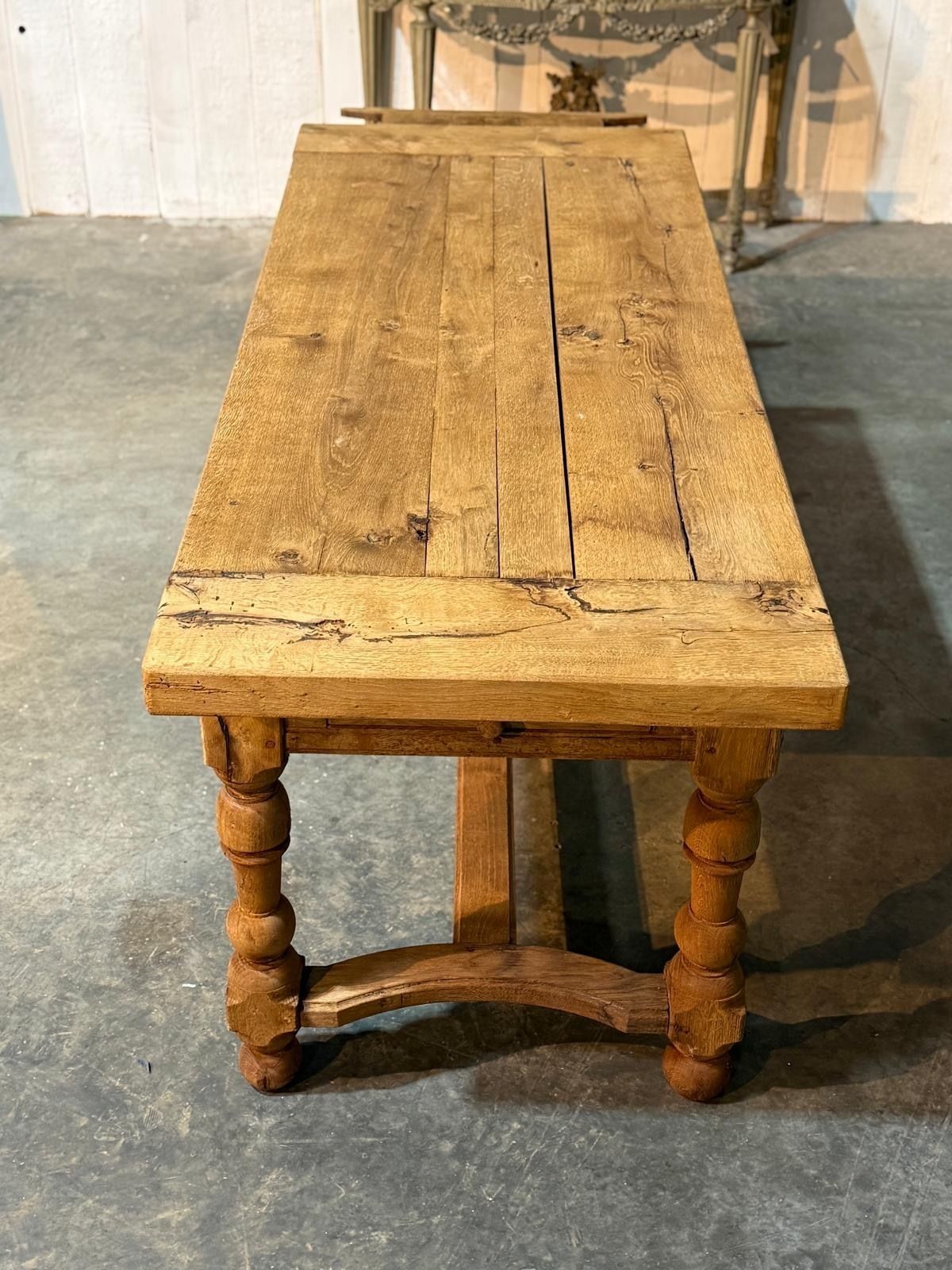 Characterful French Farmhouse Kitchen Dining Table photo 2750.0