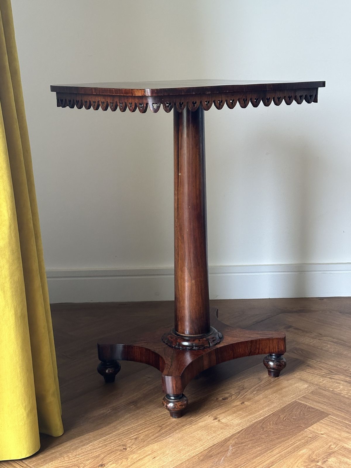 A Scottish George IV Rosewood Pedestal Table In The Of Manner James Mein Jnr., C.1830
