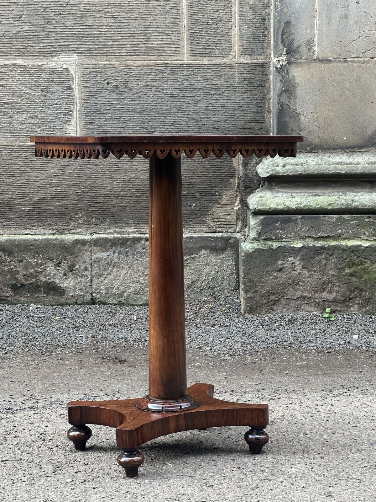 A Scottish George IV Rosewood Pedestal Table In The Of Manner James Mein Jnr., C.1830 photo 585.0