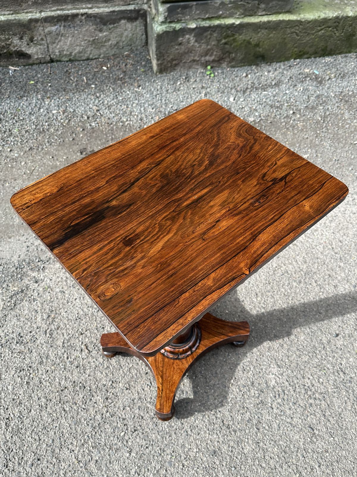 A Scottish George IV Rosewood Pedestal Table In The Of Manner James Mein Jnr., C.1830 photo for sale