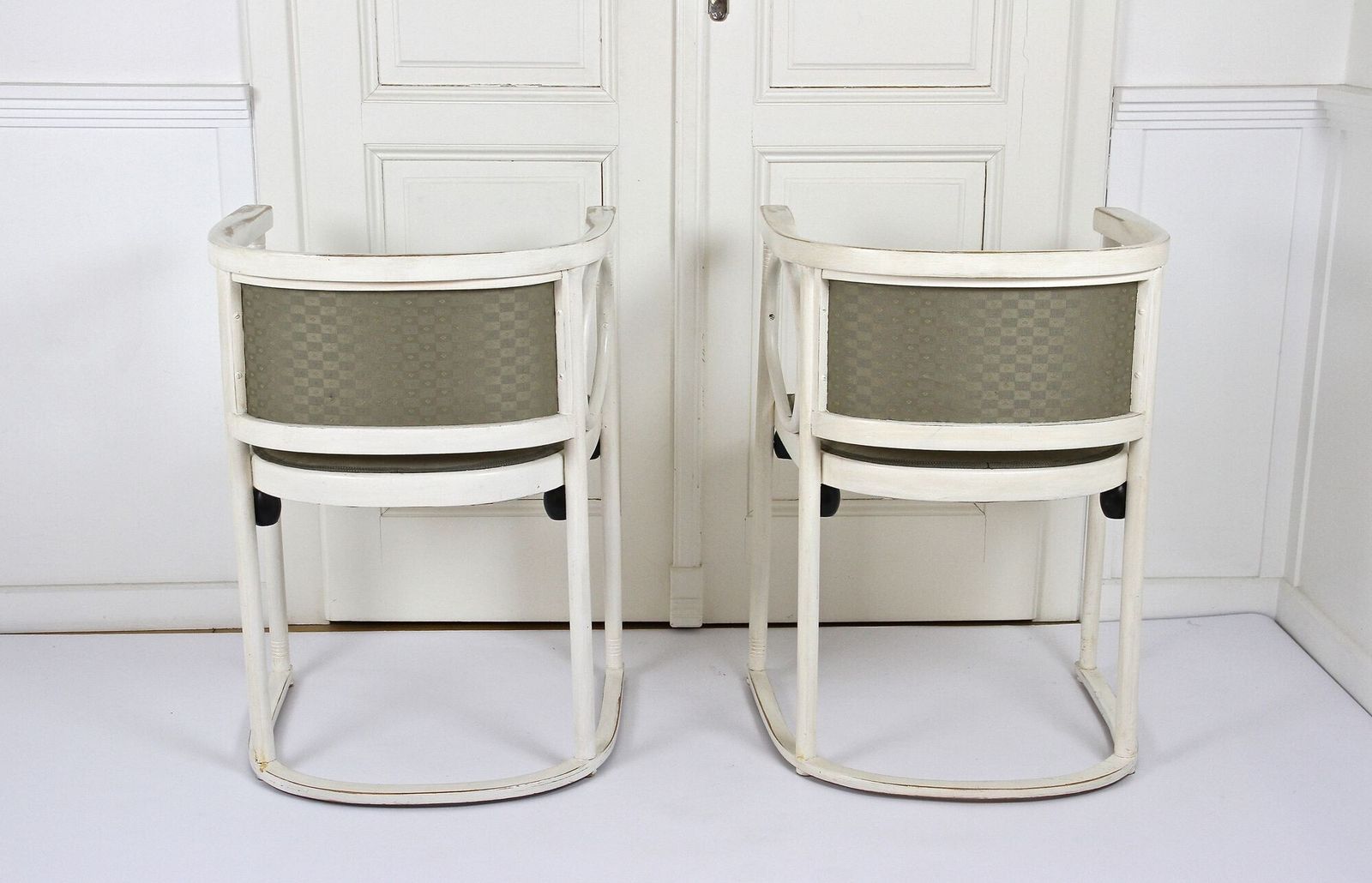 20th Century Thonet Art Nouveau Armchairs By Josef Hoffmann, At Ca. 1905 photo vinterior
