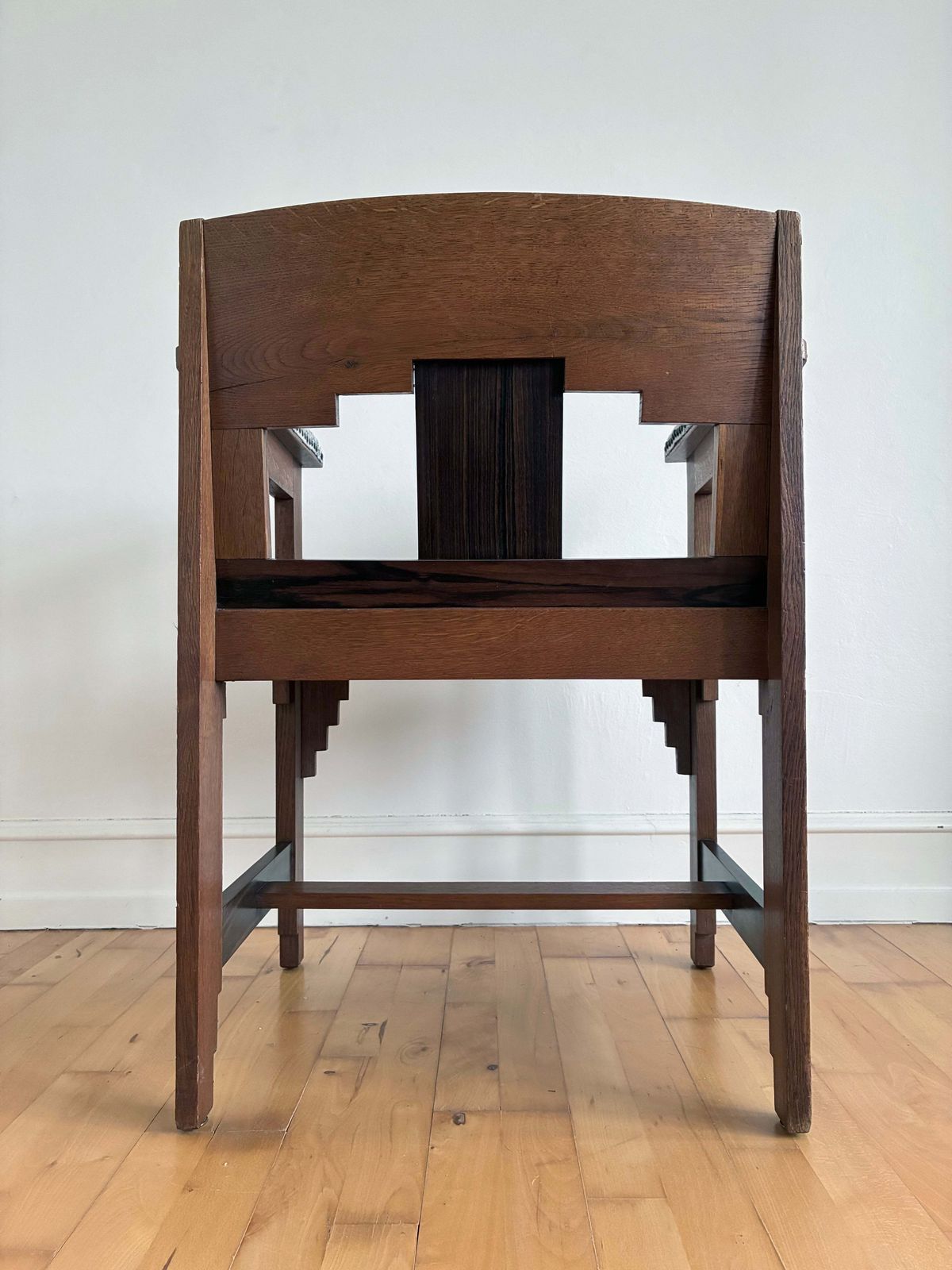 photo buy A Pair Of Dutch Art Deco Amsterdam School Chairs 1920s