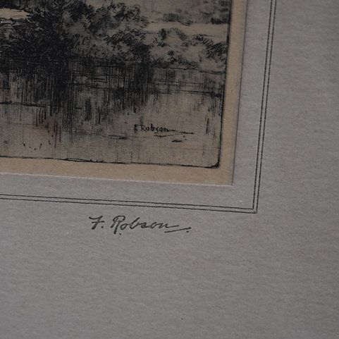 Antique Featherstone Robson Canterbury Chester Worchester Catheral Etching Trio photo vintage