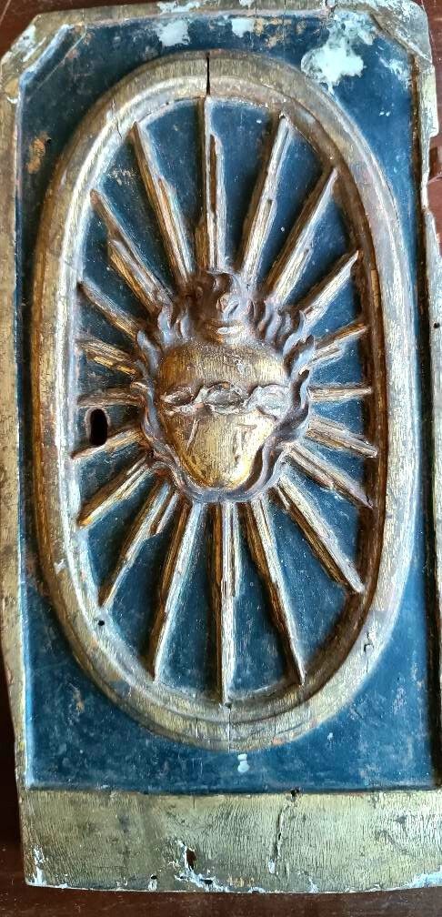 Door Frieze From An Old Tabernacle, 17th Century Italy, H. 29.5 Cm photo for sale