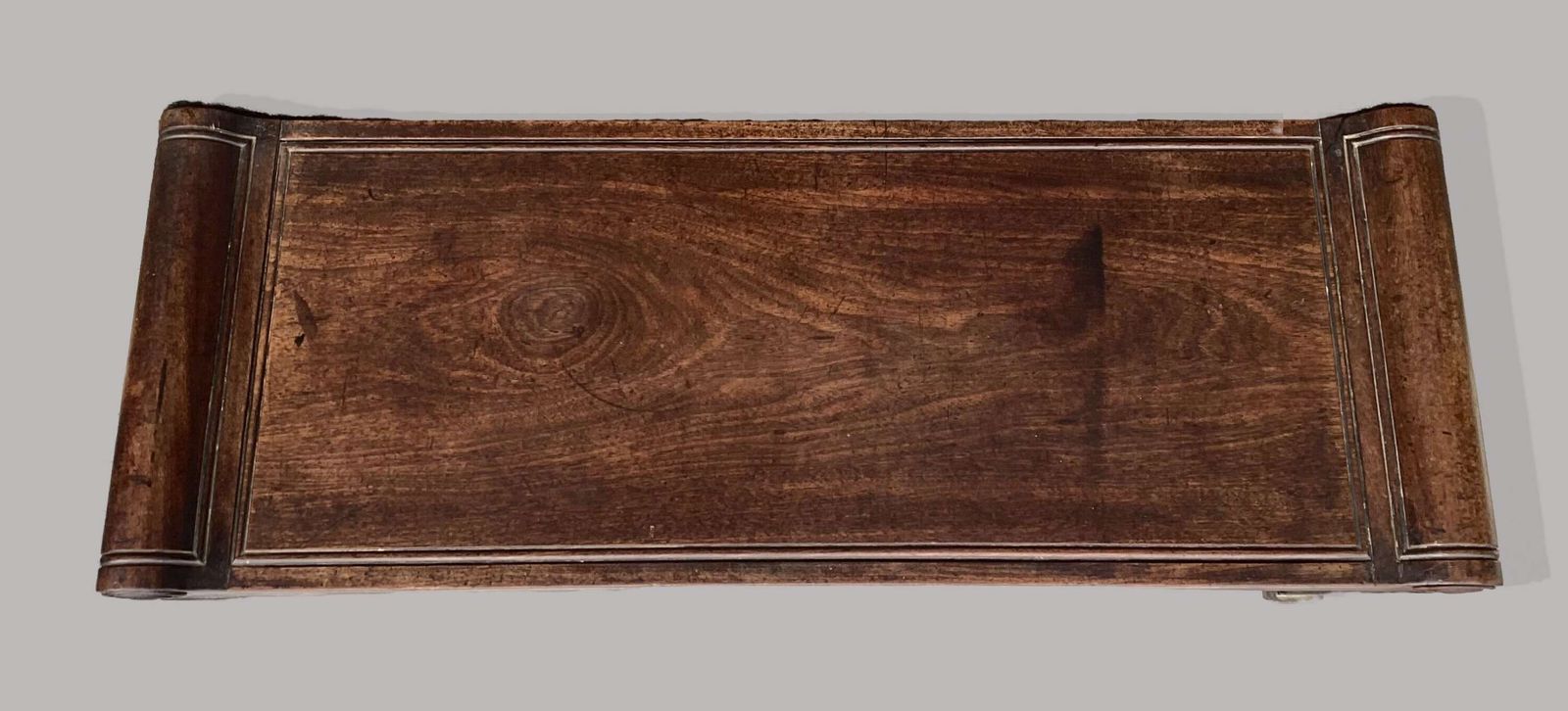Furniture Iconic Regency Mahogany Hall Bench / Seat, Attributed To Marsh And Tatham photo