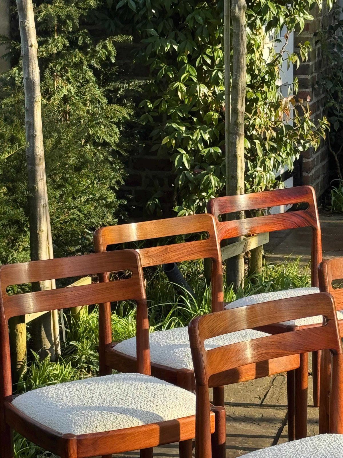 Furniture Mid Century Danish Rosewood Dining Chairs By H W Klein For Bramin Danish 1960 photo