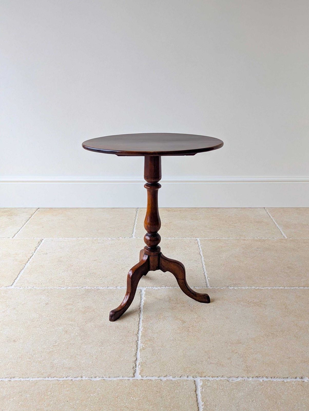 photo buy Antique Georgian Mahogany Oval Tilt Top Tripod Wine Table C.1820