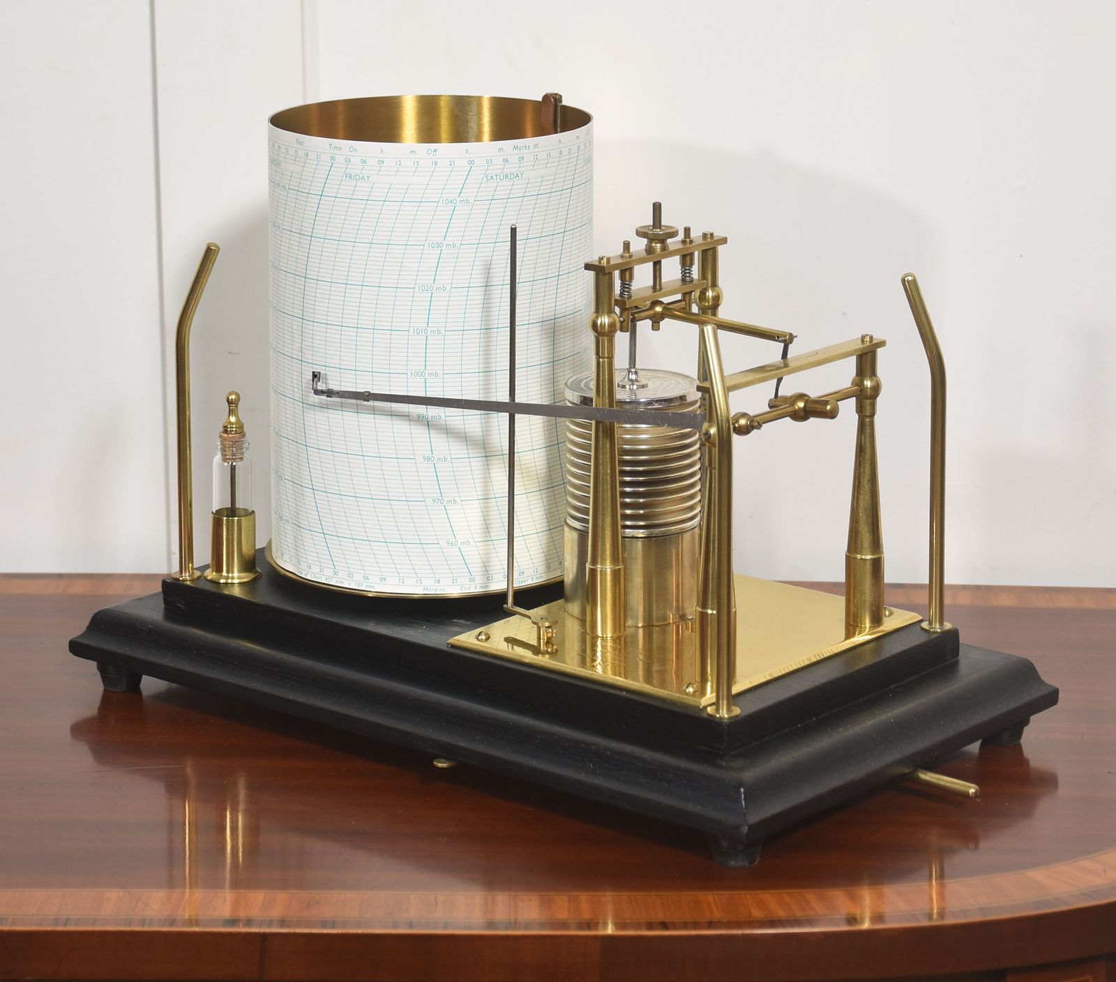 Fine Aneroid Barograph By Short & Mason, London photo Home Decor