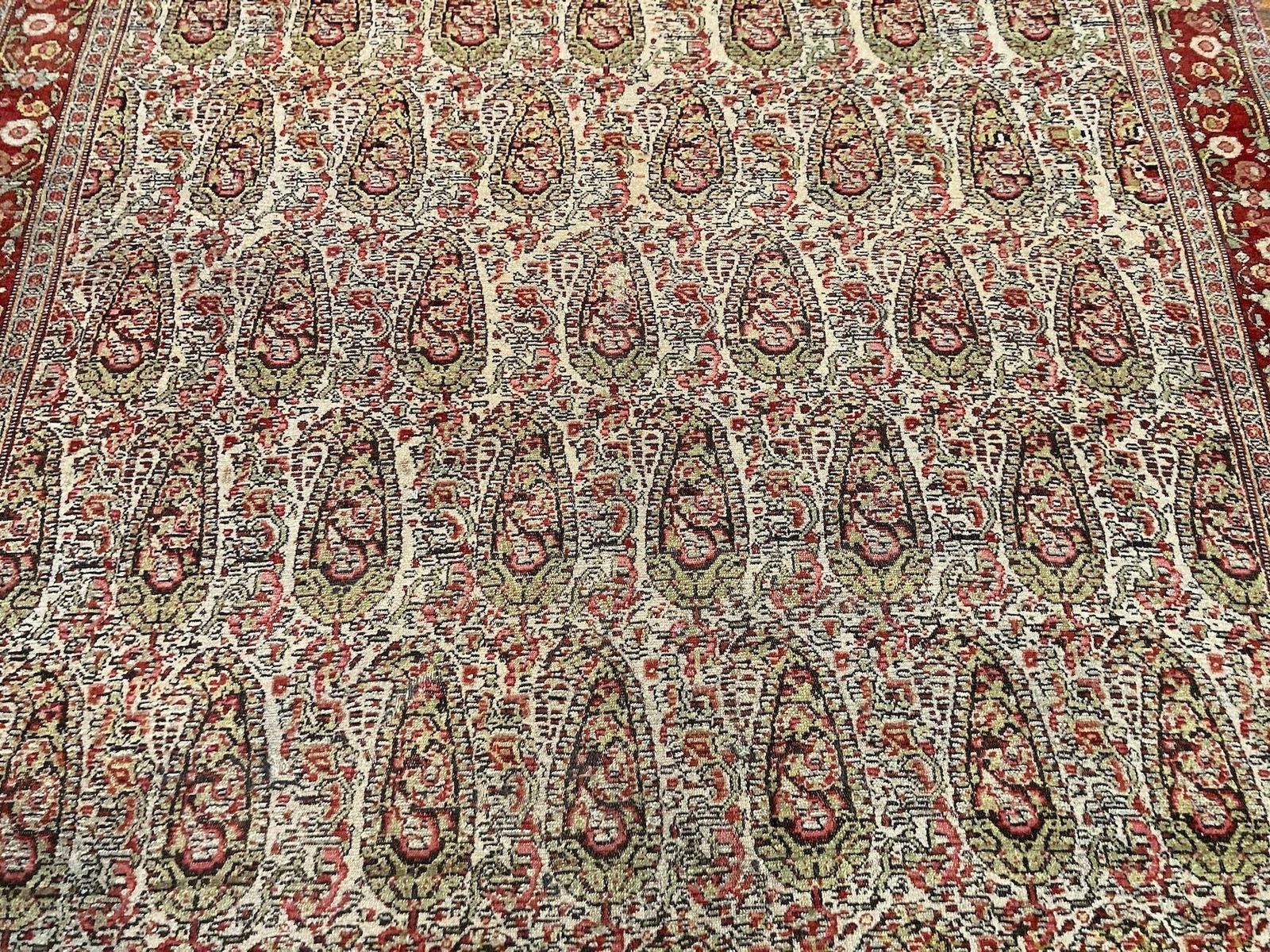 Antique Senneh Rug 2.02m X 1.36m photo buy