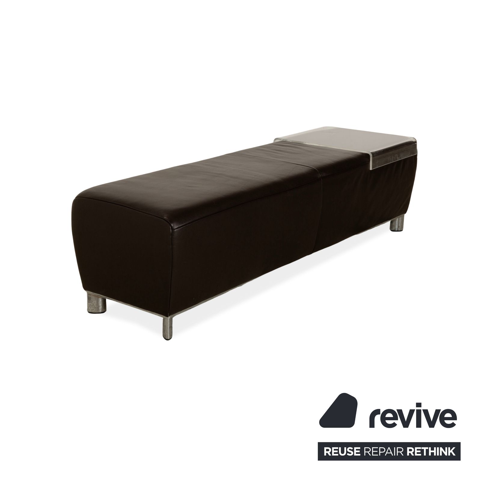 Koinor Volare Leather Stool Brown photo 513.0