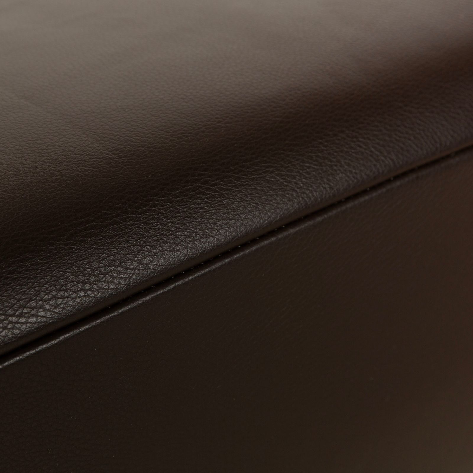 Koinor Volare Leather Stool Brown photo vintage