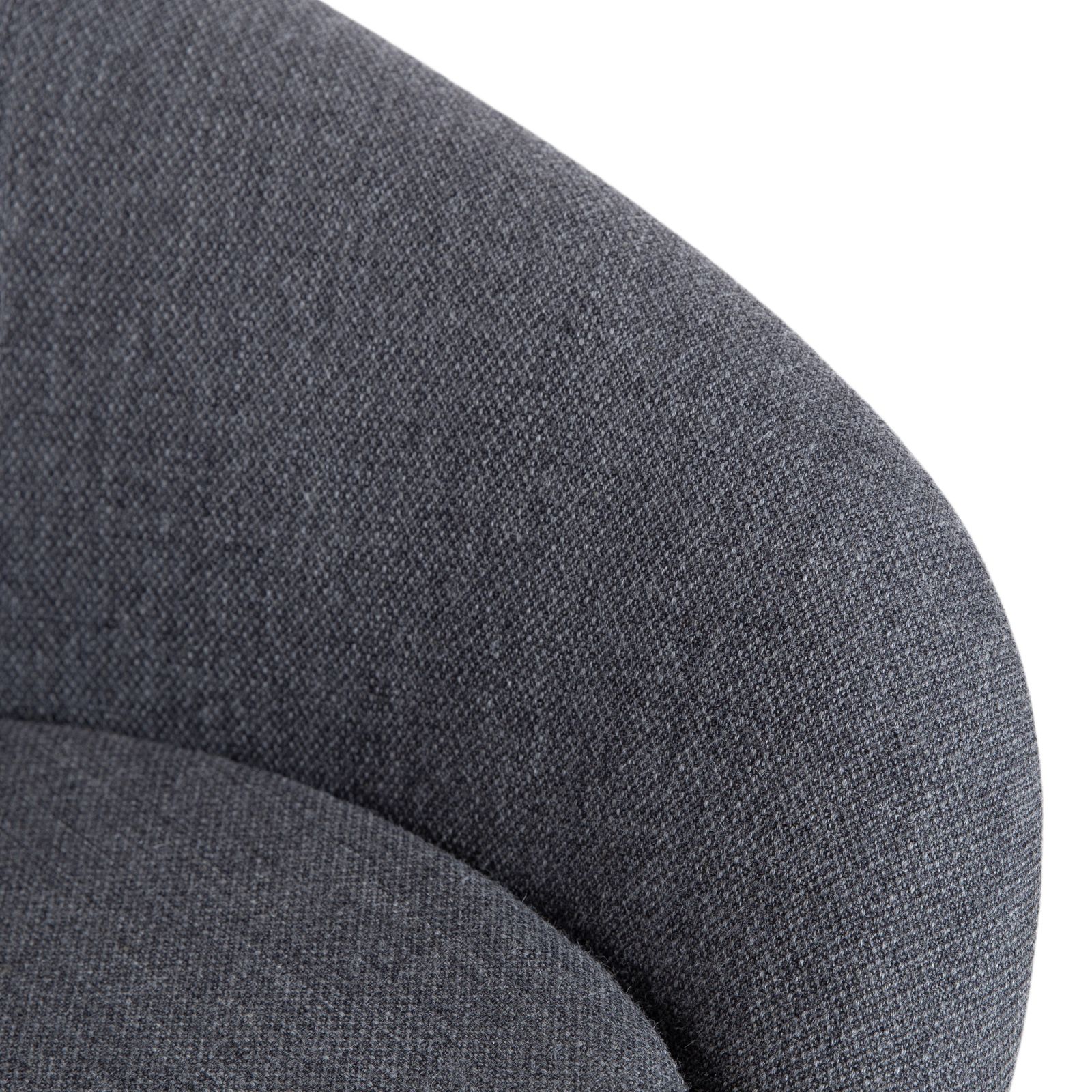 Varier Cocoon Fabric Armchair Set By Thomas Pedersen, Grey Chrome photo vintage