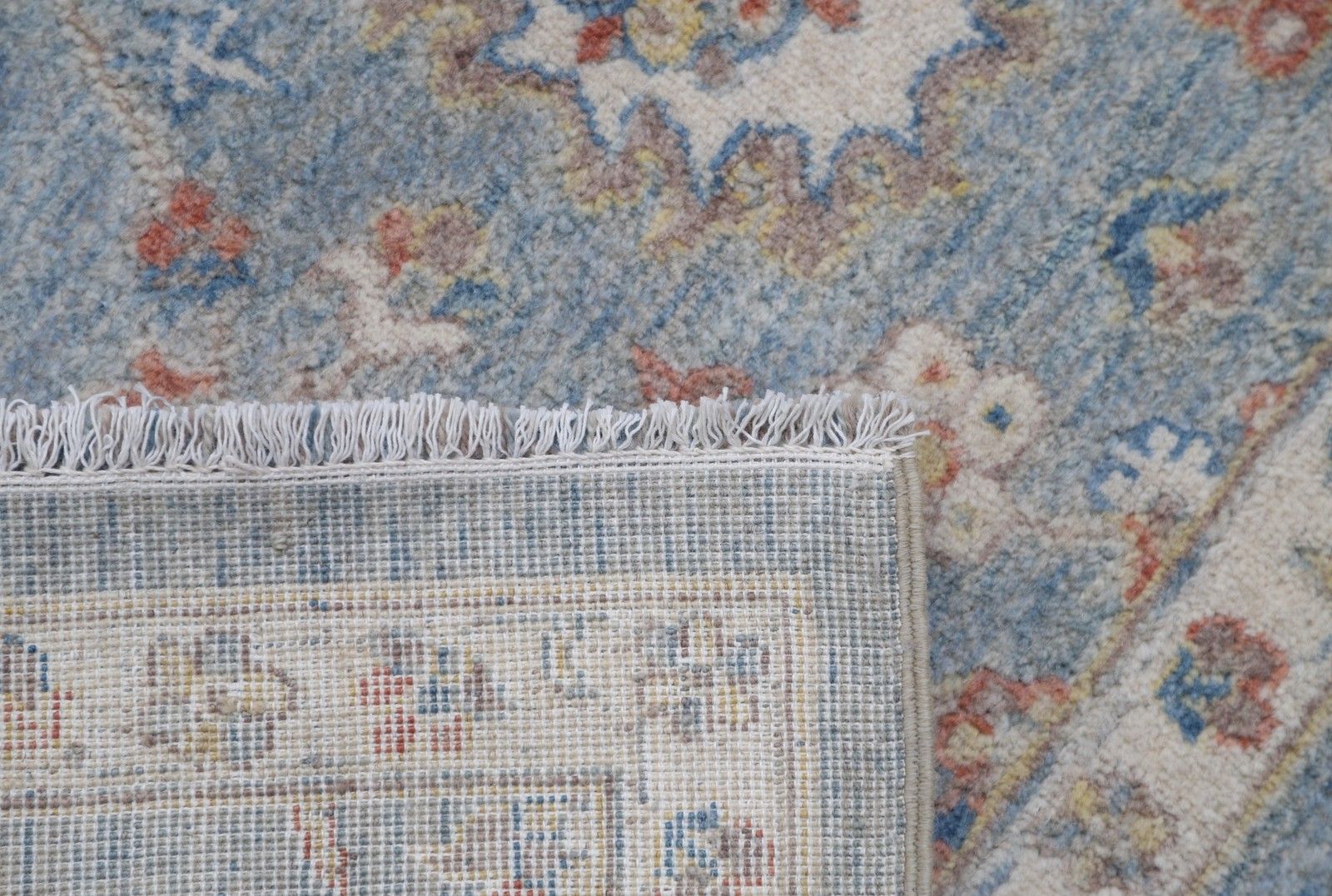 2'x8' Modern Runner Rug, Wool Hallway Runner, Floral Kitchen Rug, Corridor Rug photo 391.0