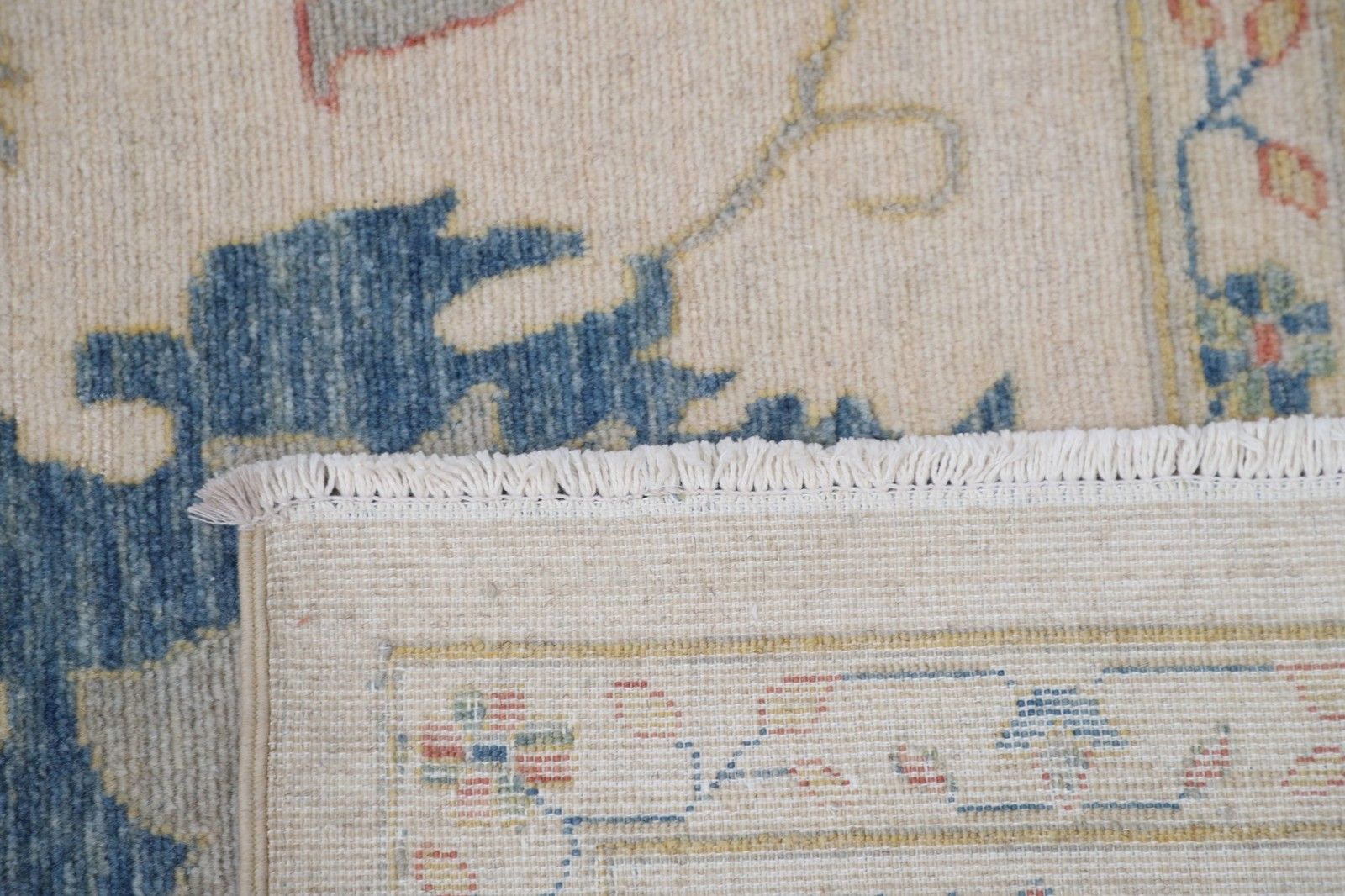 Tapis Oushak décoratif 8' x 9'9", pure laine, tapis turc moderne pour salon photo 1670.0