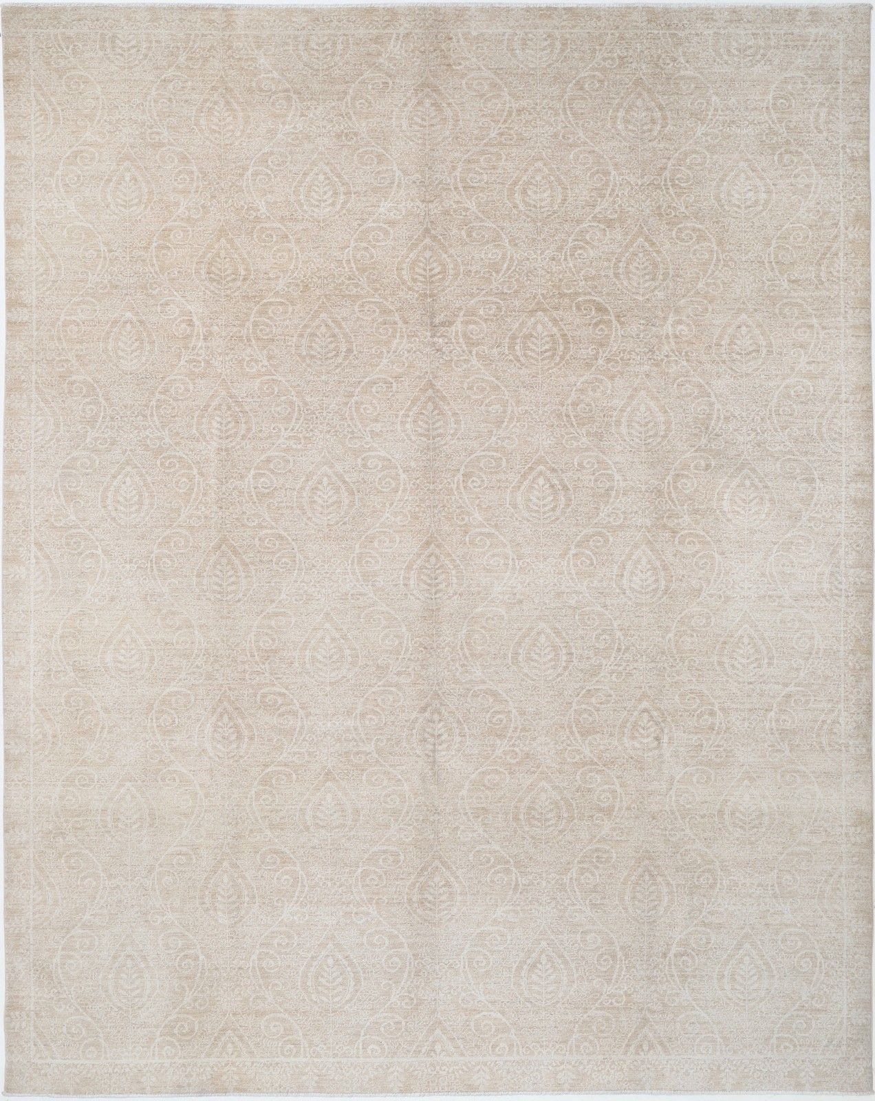 9x11.3 Ft Hand Knotted Turkish Large Wool Area Rug. Living Room Carpet