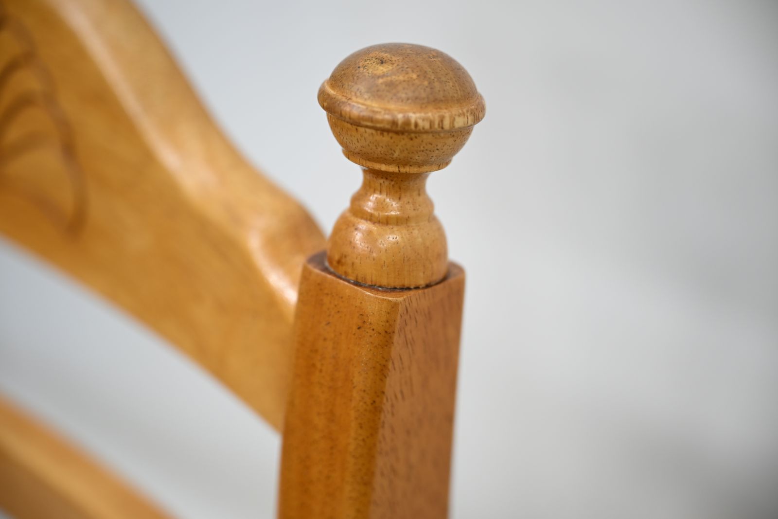 photo buy Set Of 6 Dining Chairs Ladder Back Country Beech Padded Seats Free Uk Delivery*