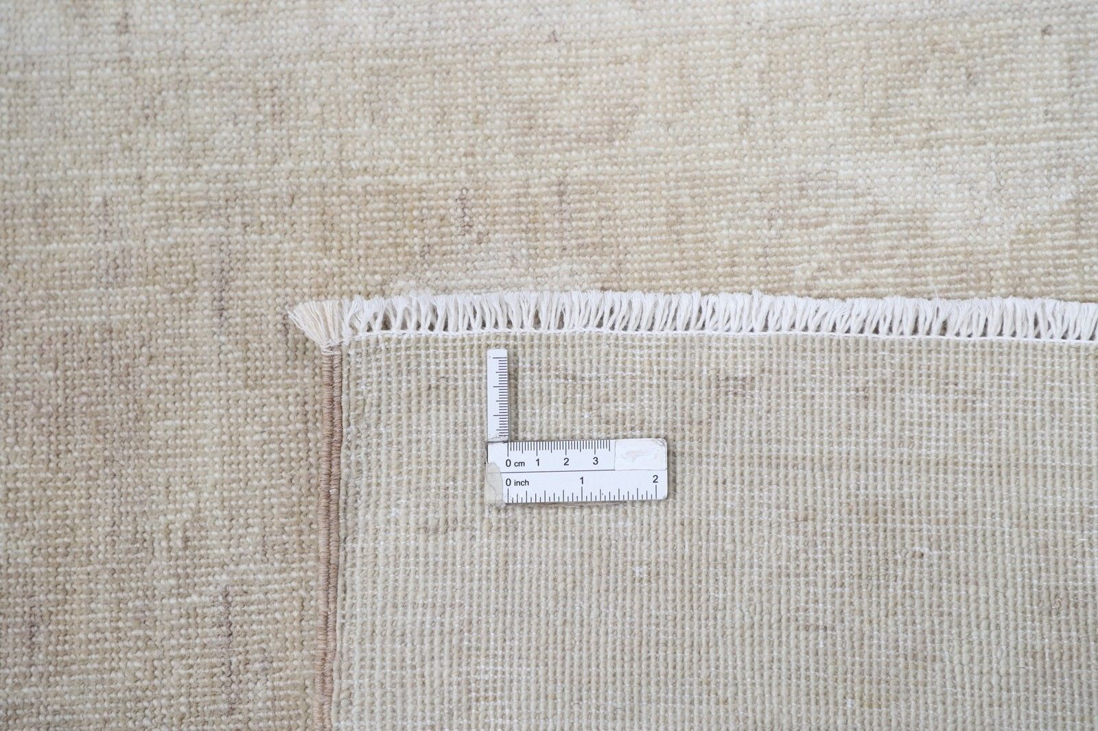 3x5 Ft Hand Knotted Beige Accent Rug. Traditional Bedside Rug. Floor Covering photo 732.0