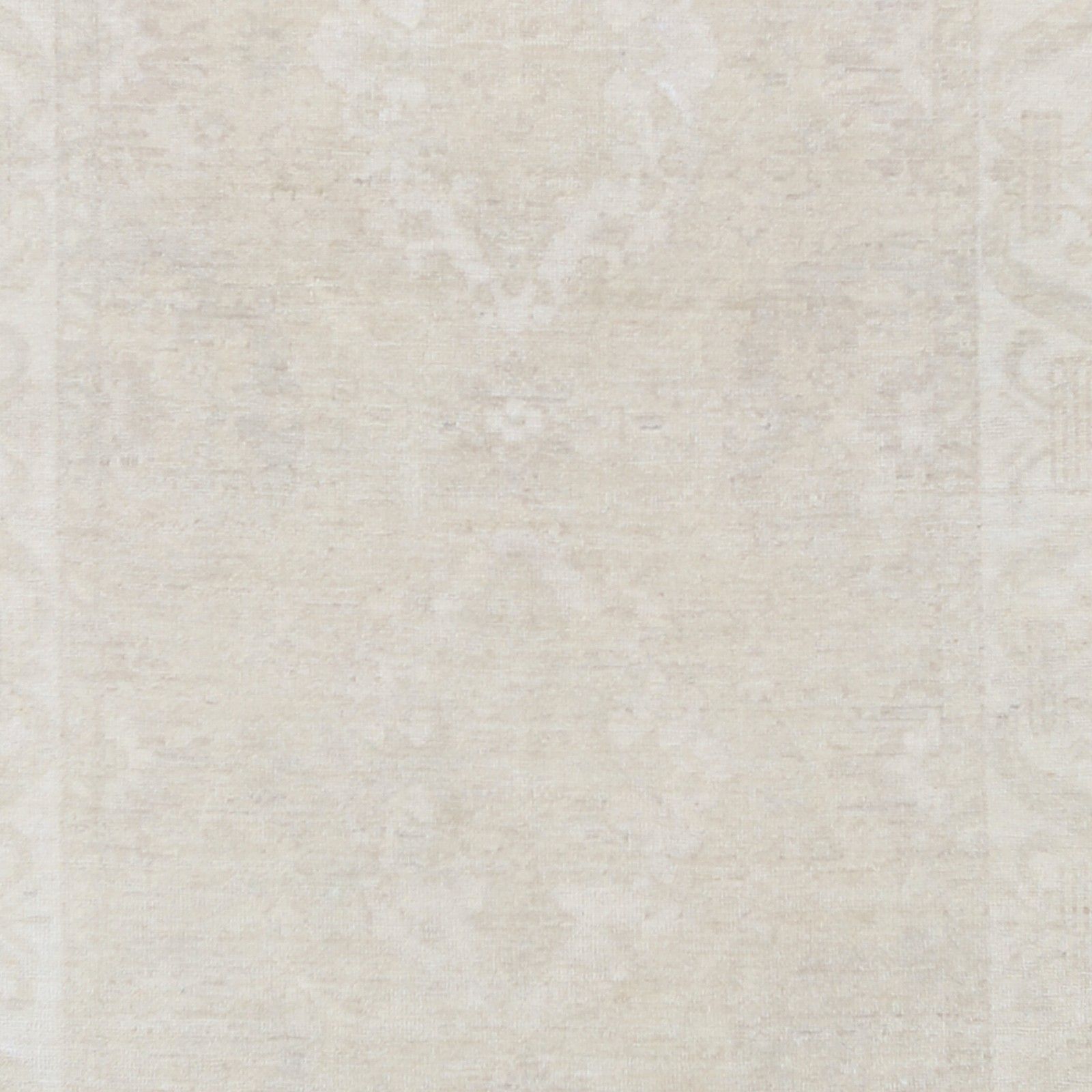 Tapis Oushak beige noué à la main, motif floral sur l'ensemble du tapis, 97 x 140 cm. 100 % laine photo buy